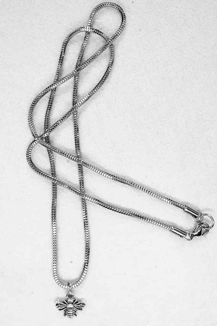 Collar tubular abeja - miniatura 2