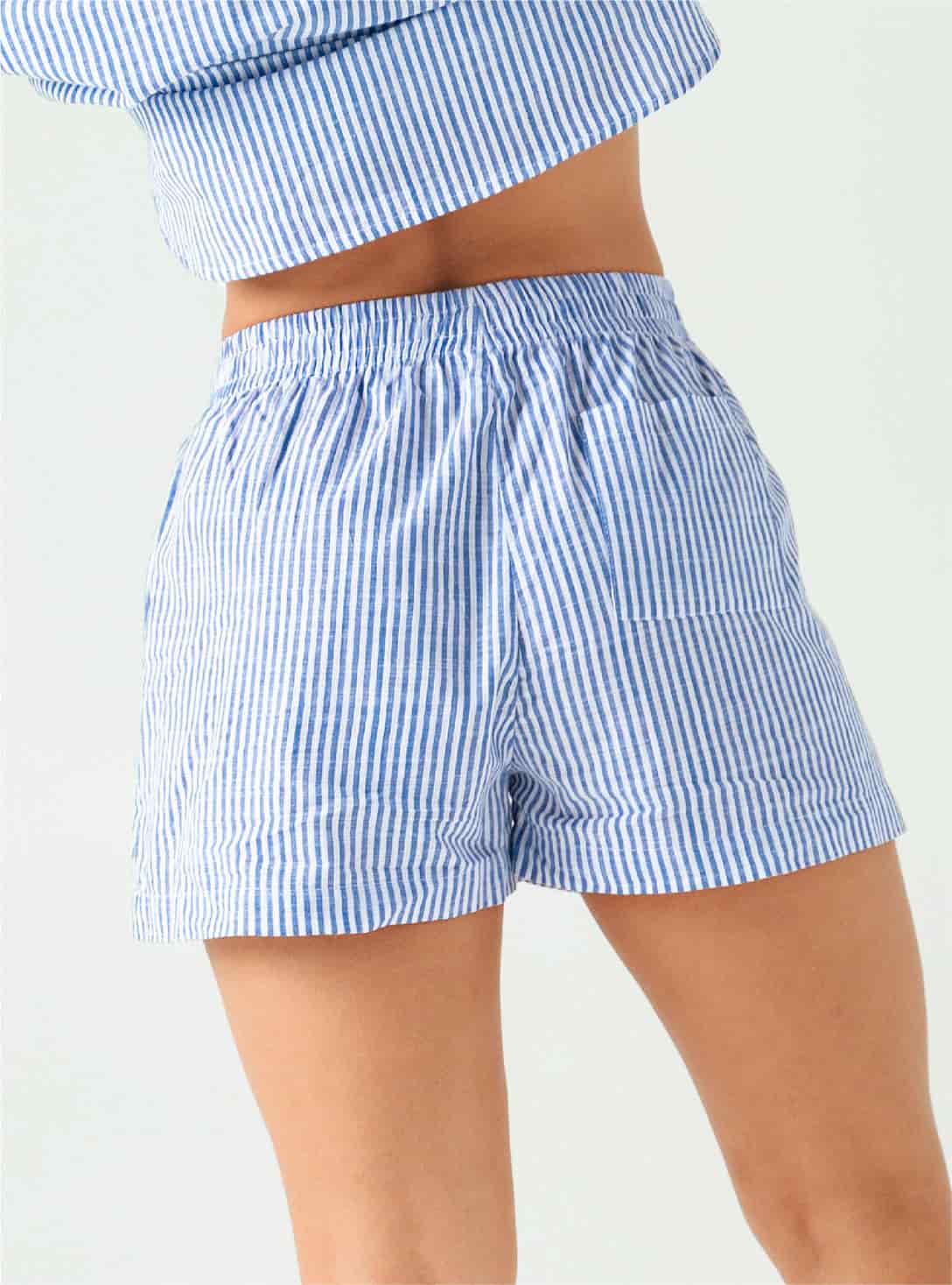 Short Resort Rayas - Navy - miniatura 2