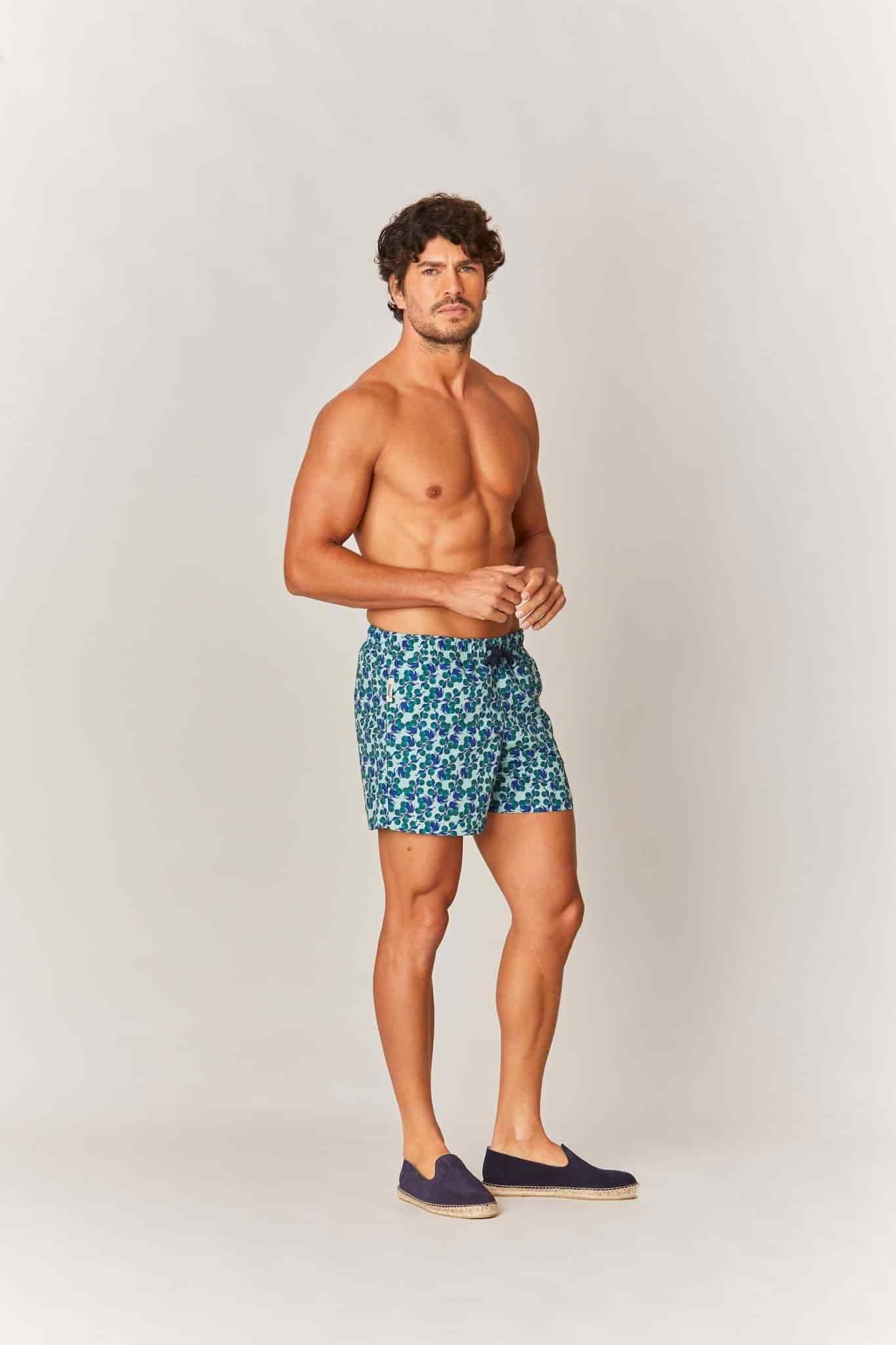 Men's grosevallas swim trunk esmerald - miniatura 3