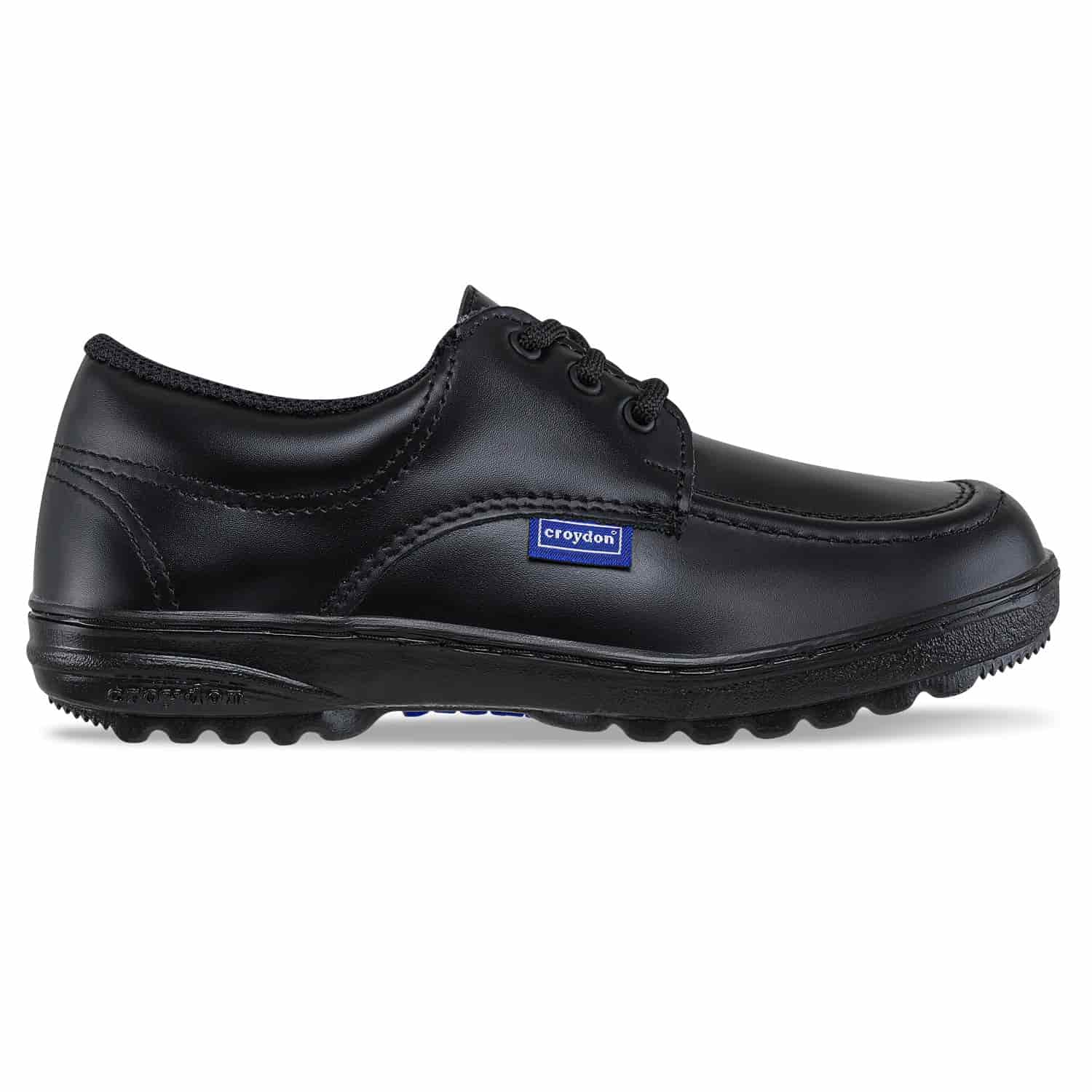 Zapatos Colegio Leader Negro-Negro Croydon Unisex - miniatura 2