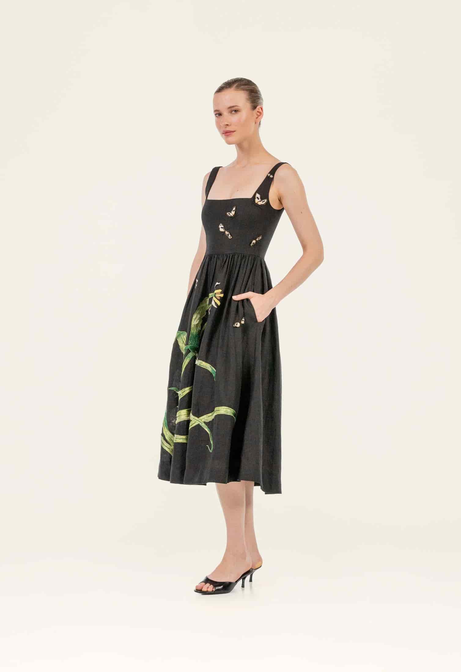 Pasion Azucar Midi Dress - miniatura 6