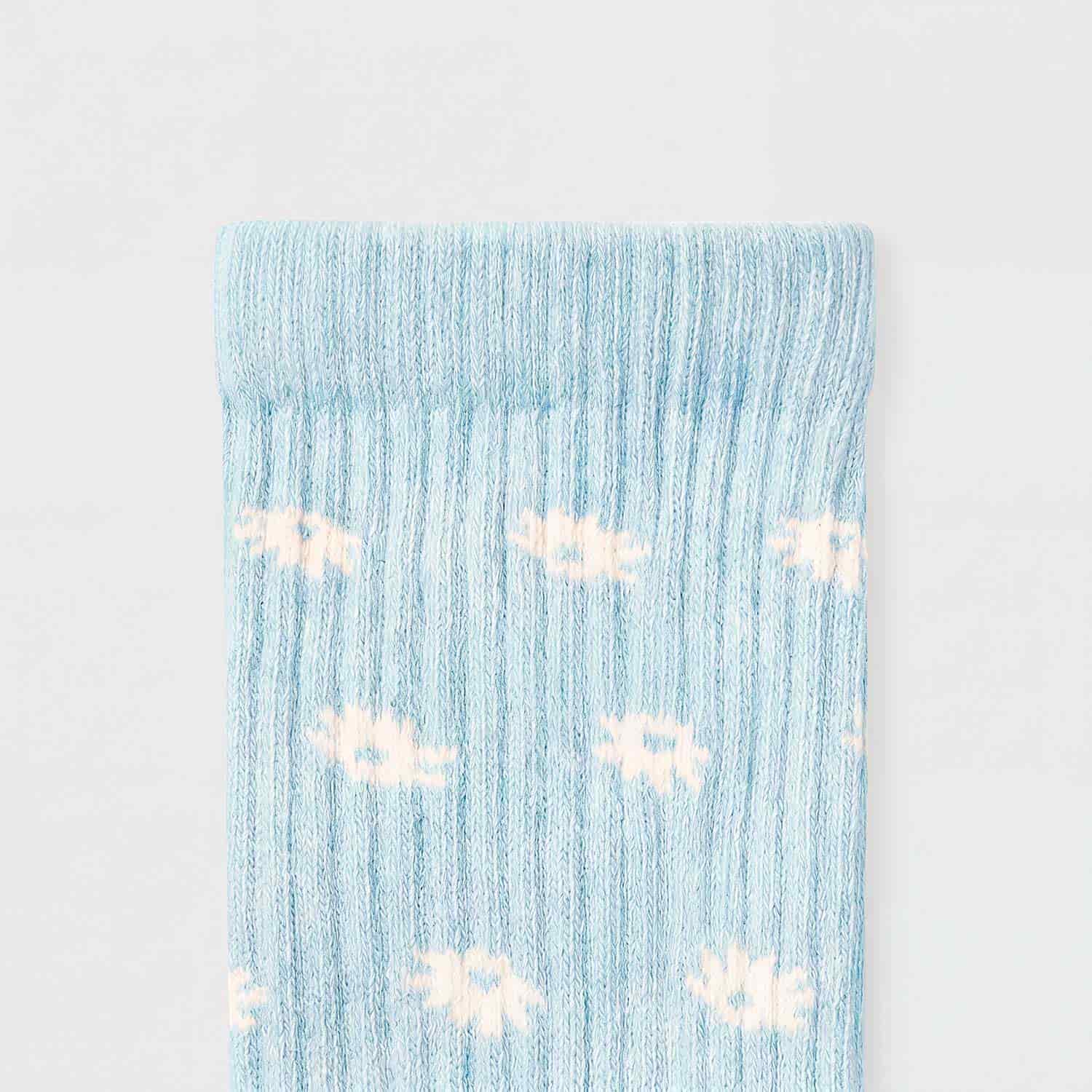 Flowers Socks - Baby Blue - miniatura 3