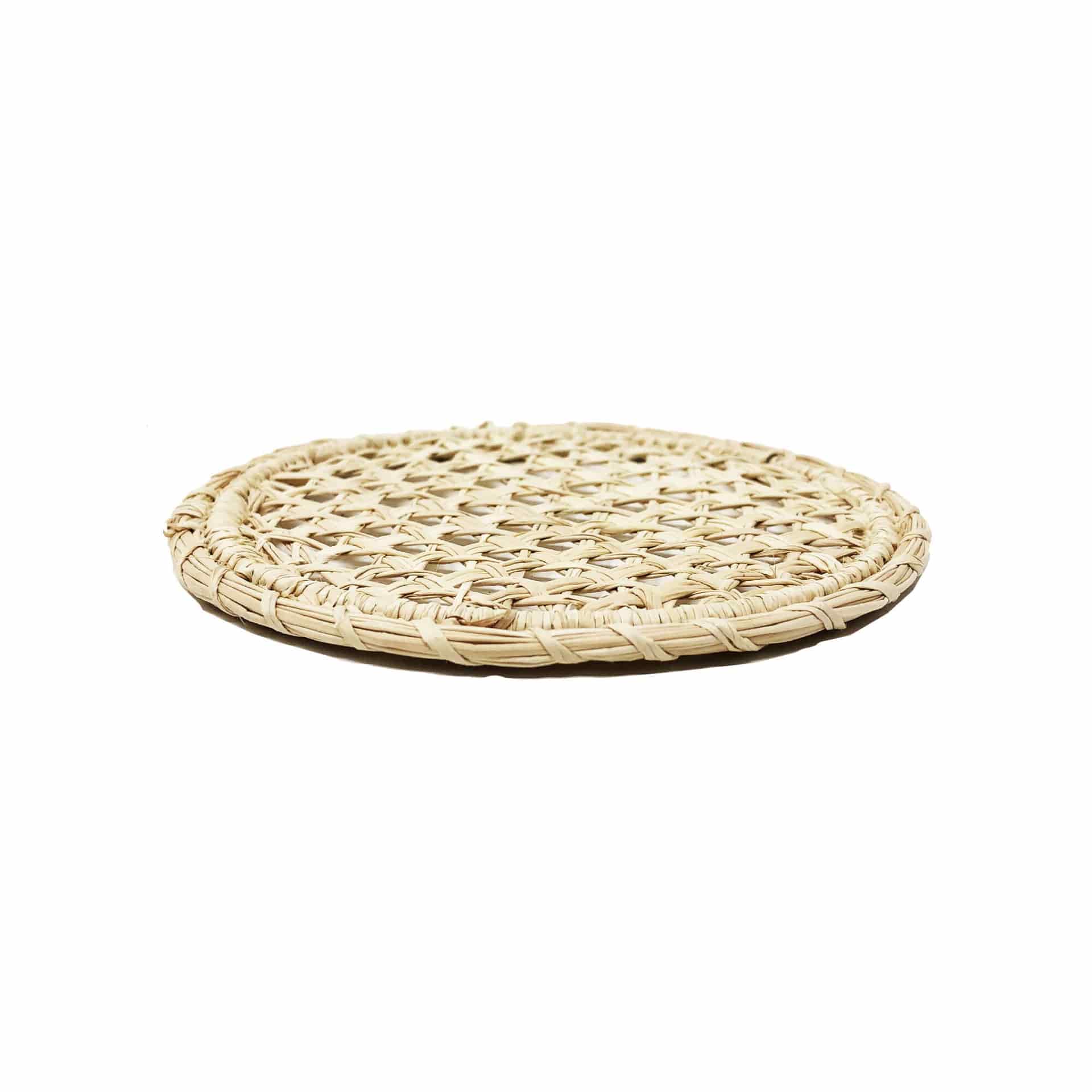 Portavaso en Iraca - Natural - miniatura 1