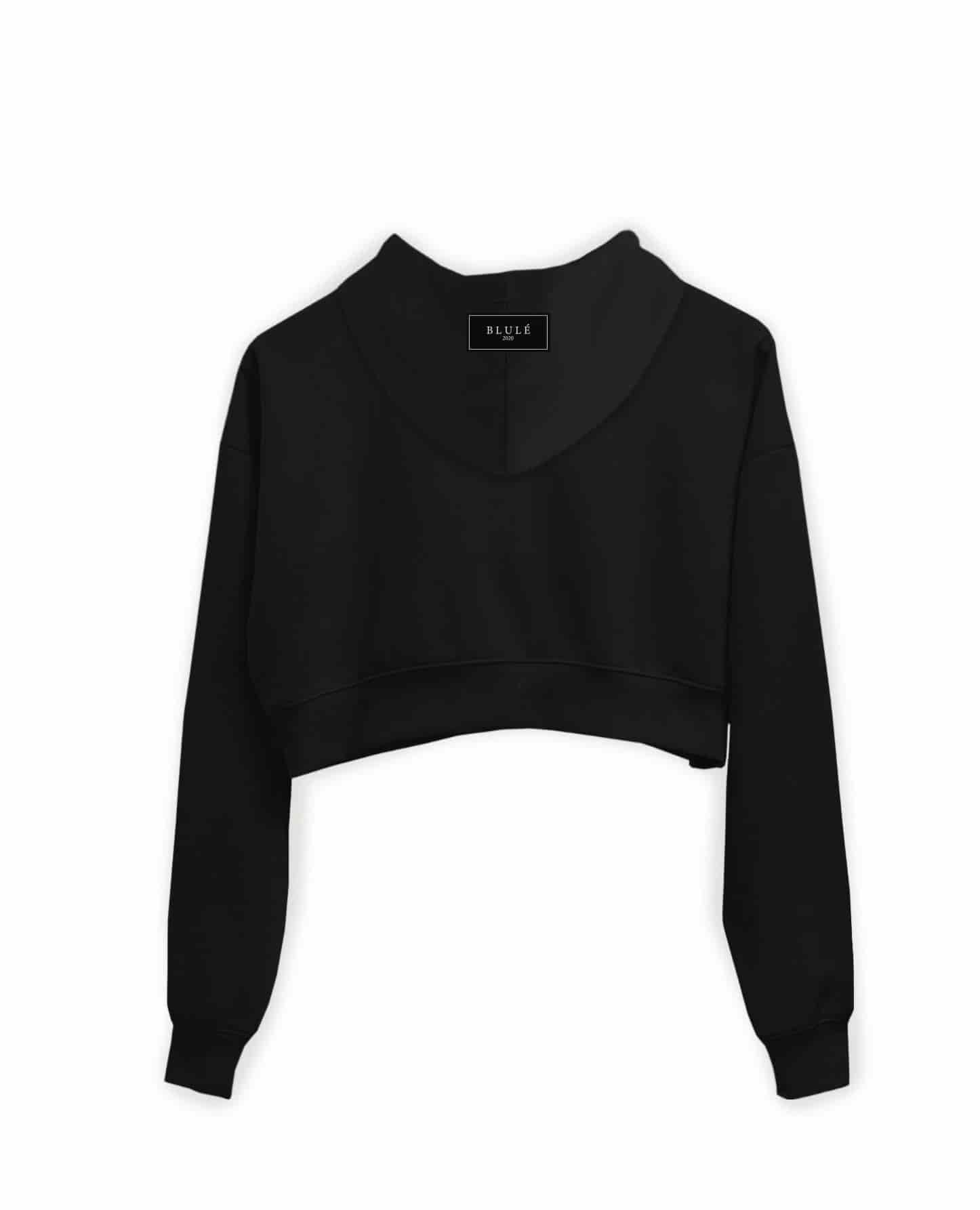 Cropped Hoodie Black - miniatura 2