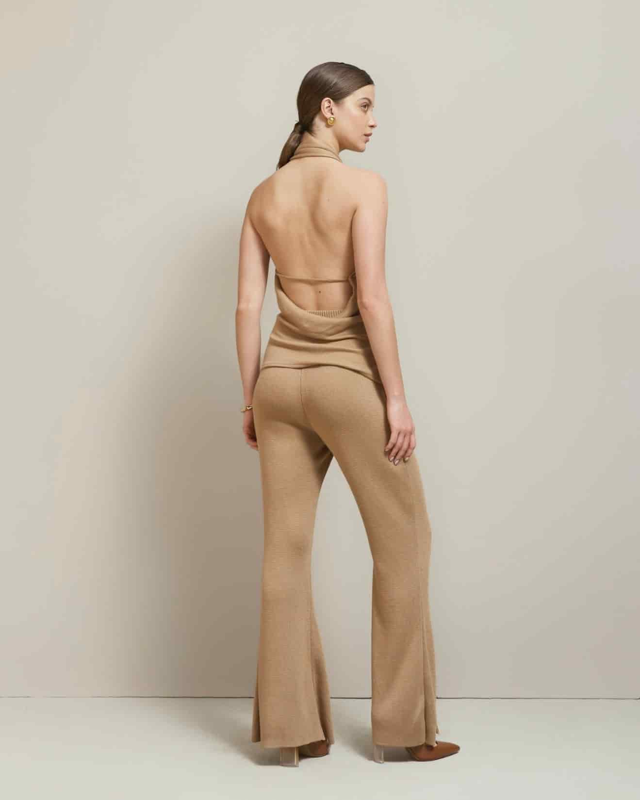 Pantalón Medea Camel - miniatura 4