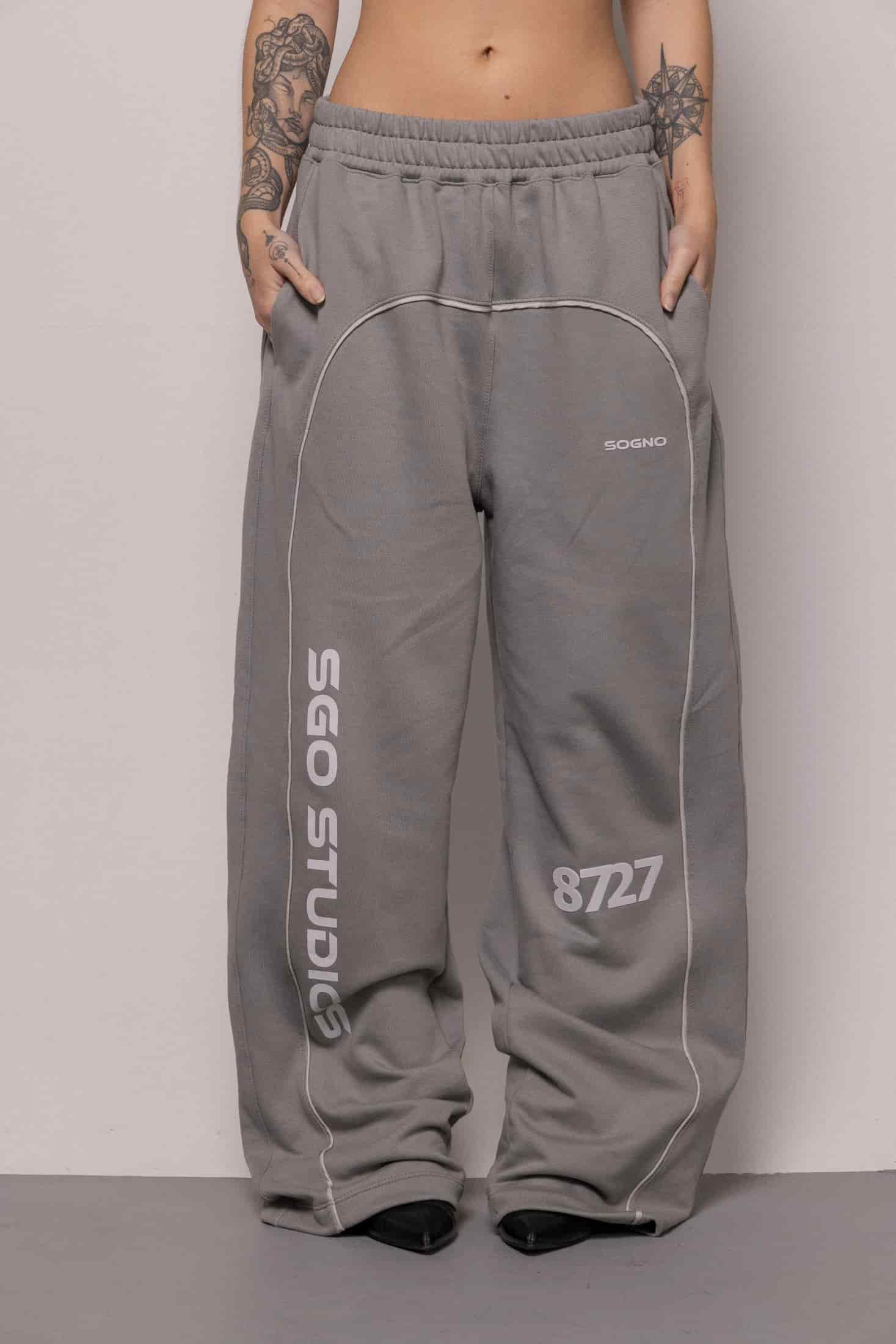 Sudadera 8727 Sgo Dama-Gris - miniatura 1