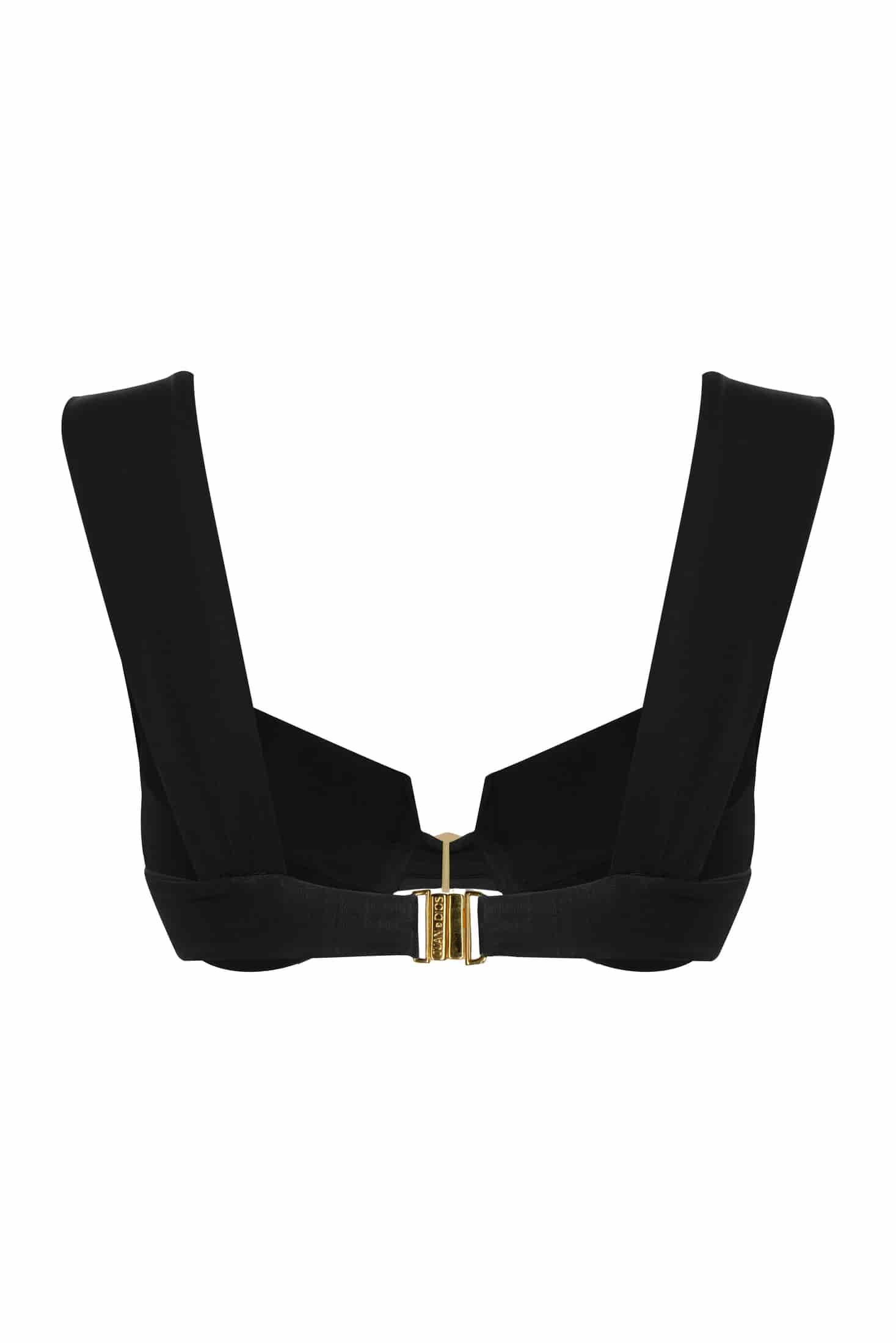 Sabina Top / Black - Ivory - miniatura 3