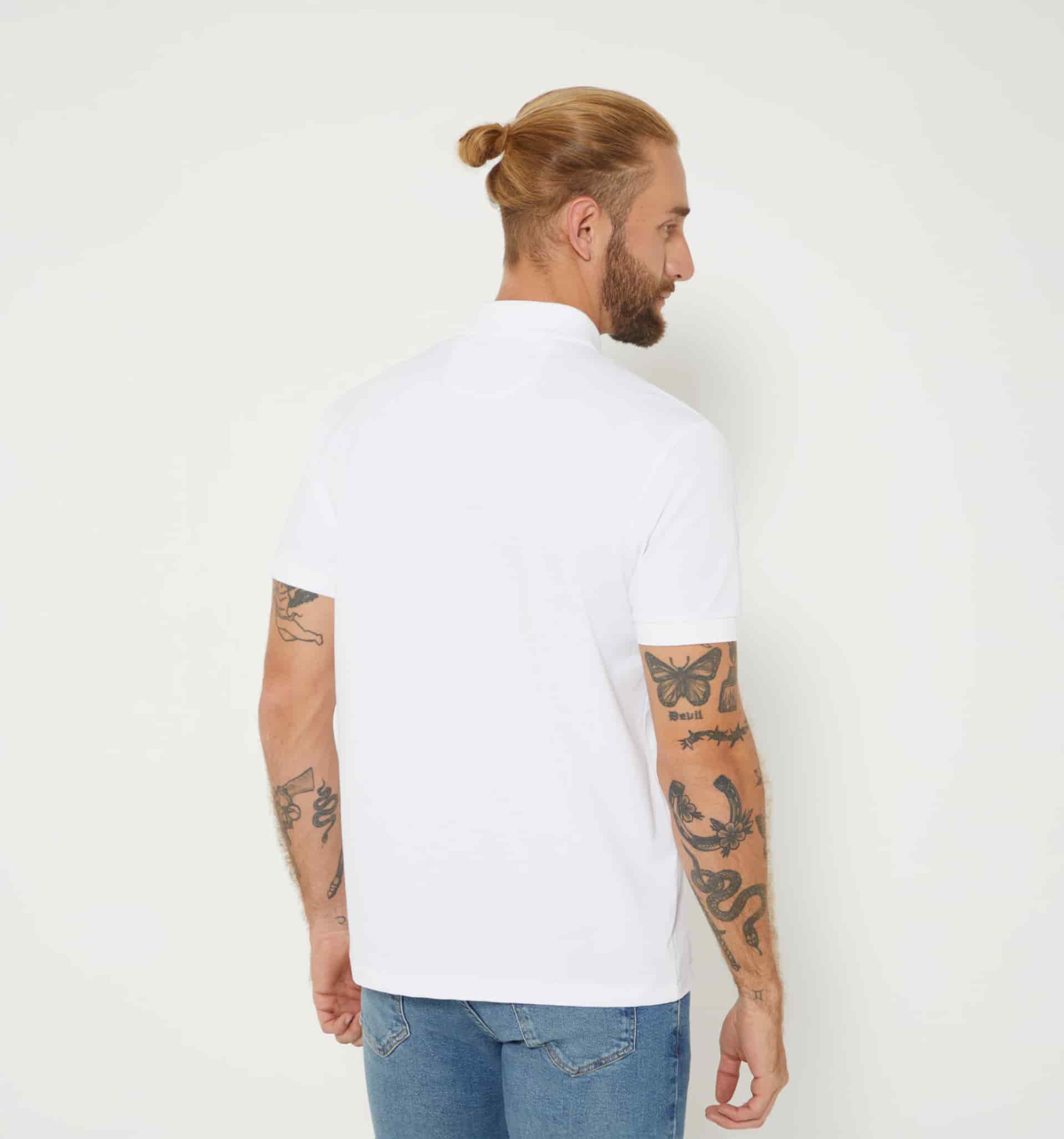 Polo básico para hombre slim fit - miniatura 13