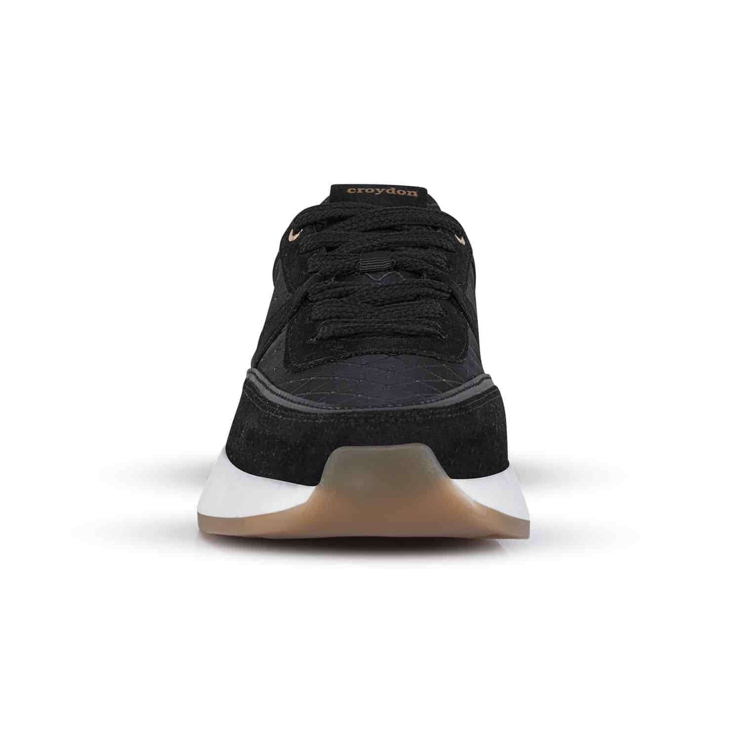 Tenis Urbanos Xanthee Negro Croydon Para Mujer - miniatura 3