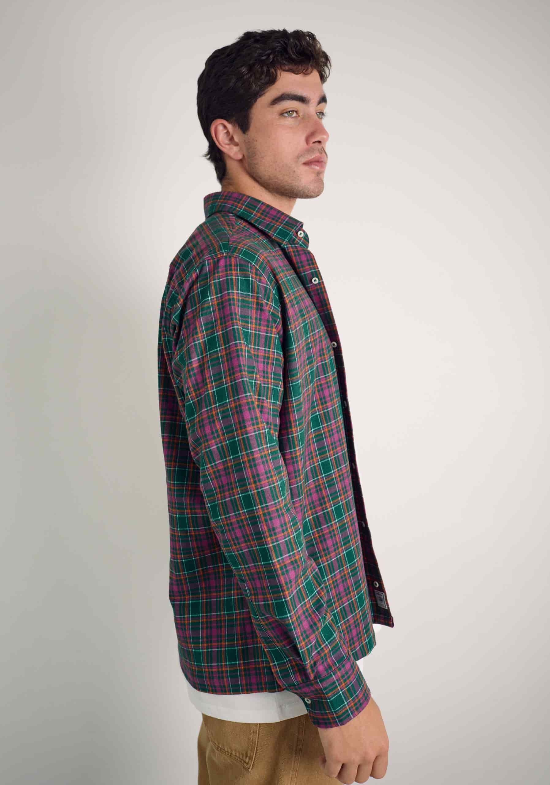 Camisa H CI Jamaica Cuadros Verdes - miniatura 3