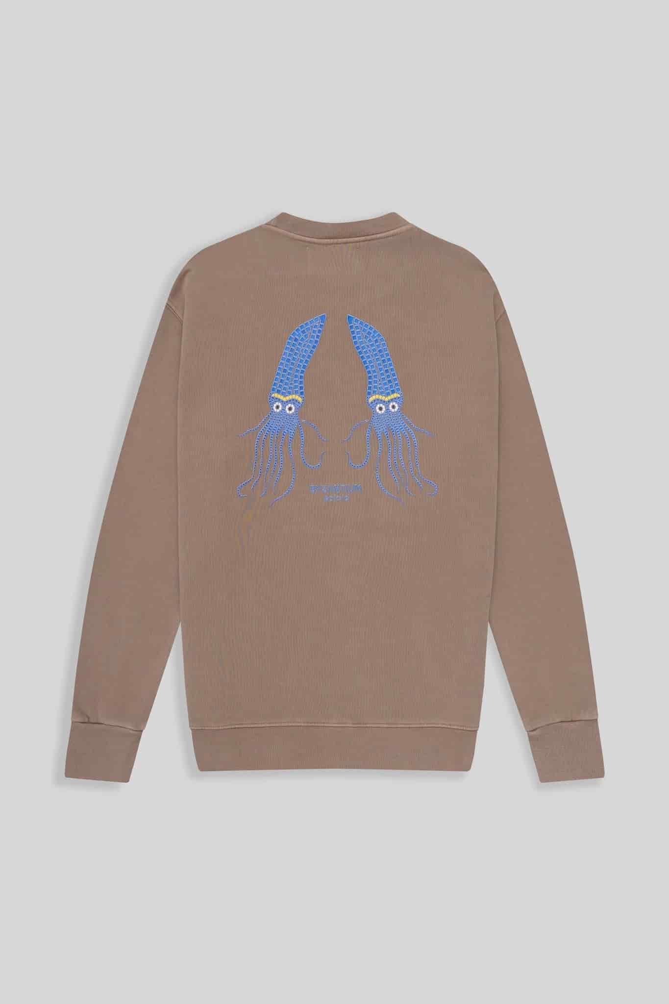 Men's petra sweatshirt brown - miniatura 1