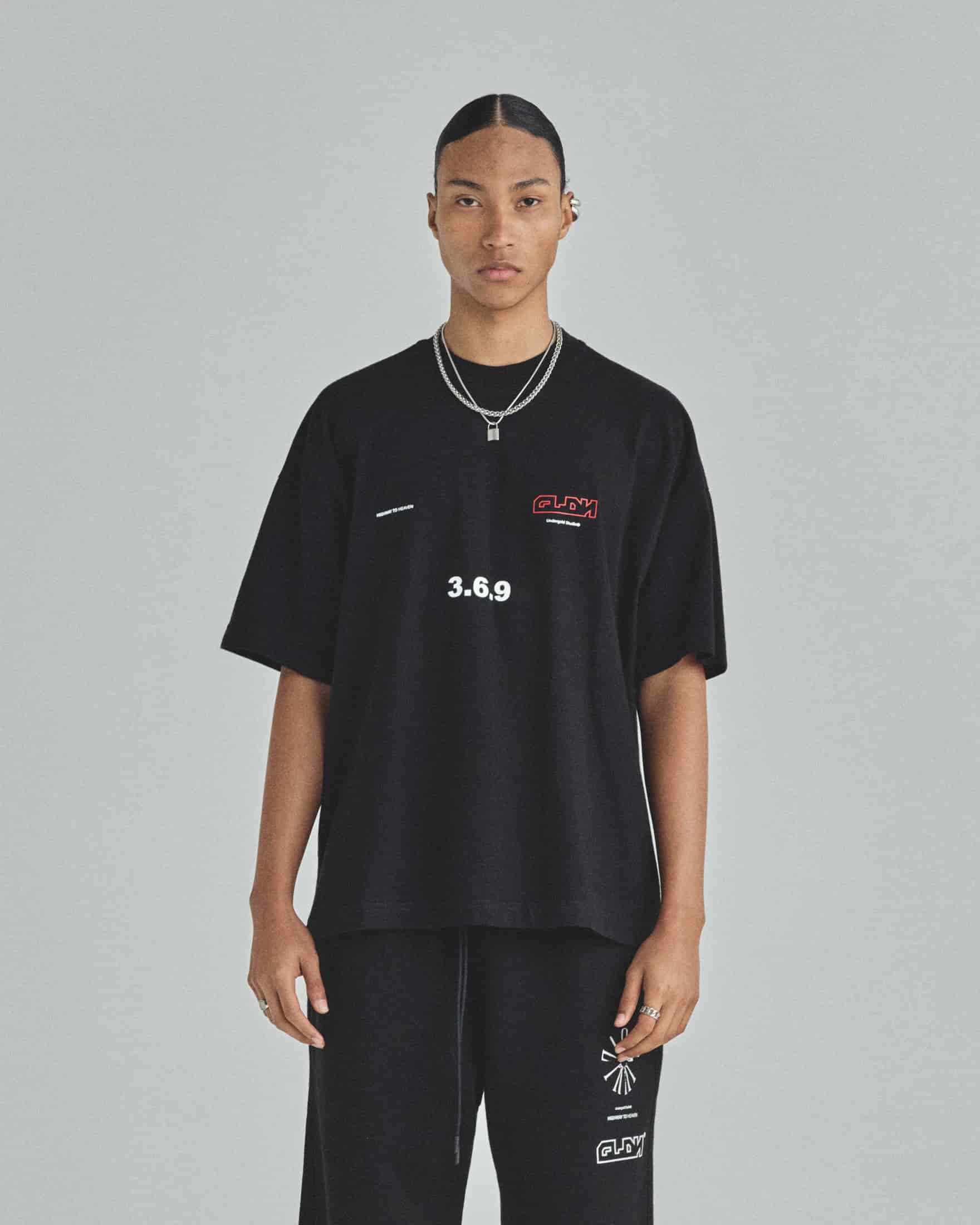 Spring GLDN Tshirt Black - miniatura 2