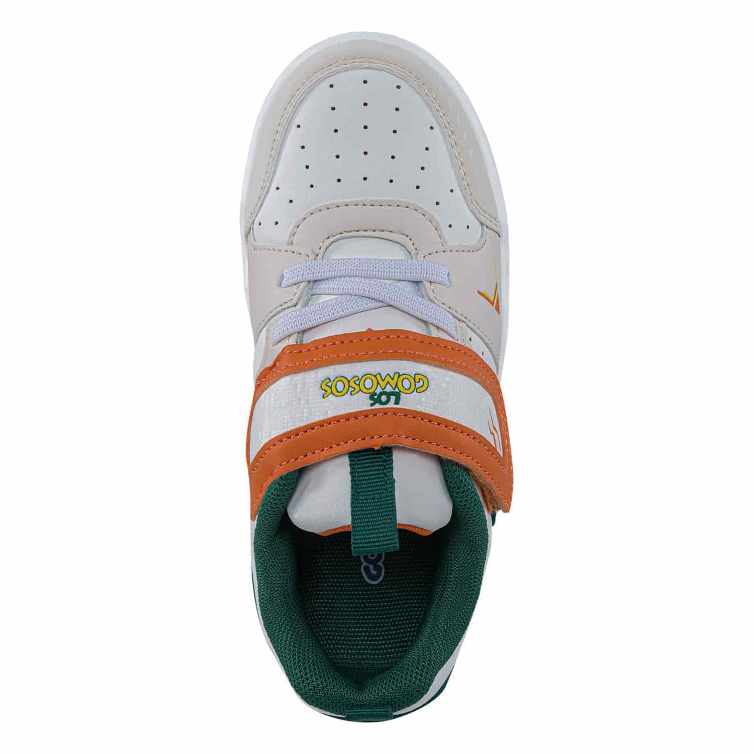 Tenis Con Luces Nuvik Blanco-Beige Los Gomosos Para Niño - miniatura 6