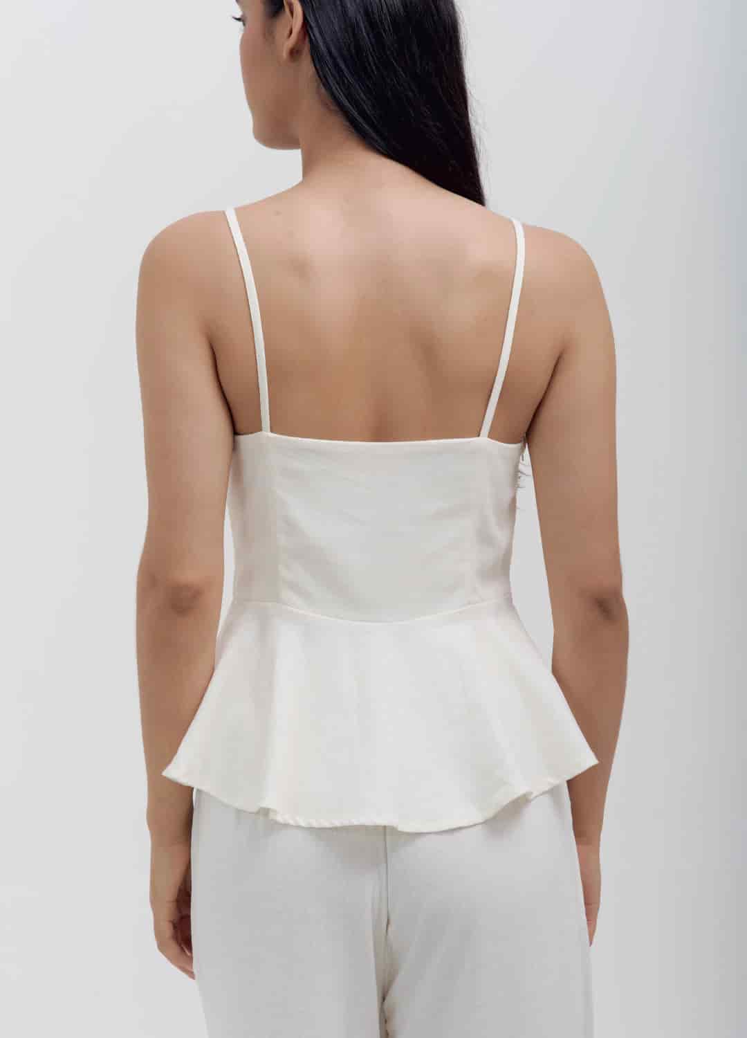 Blusa Barbara Ivory - miniatura 5