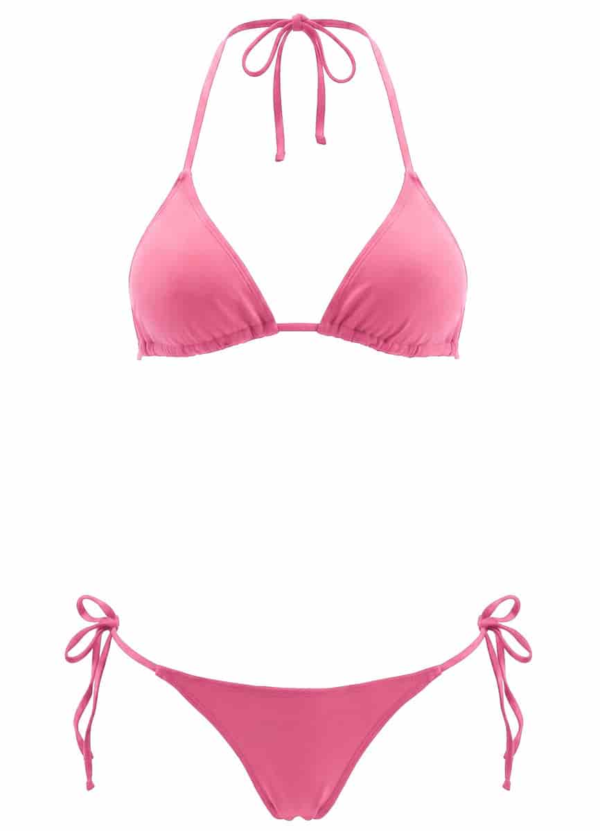 Maaji Radiant Pink Sunning Low Rise Tie Side Bikini Bottom - miniatura 5