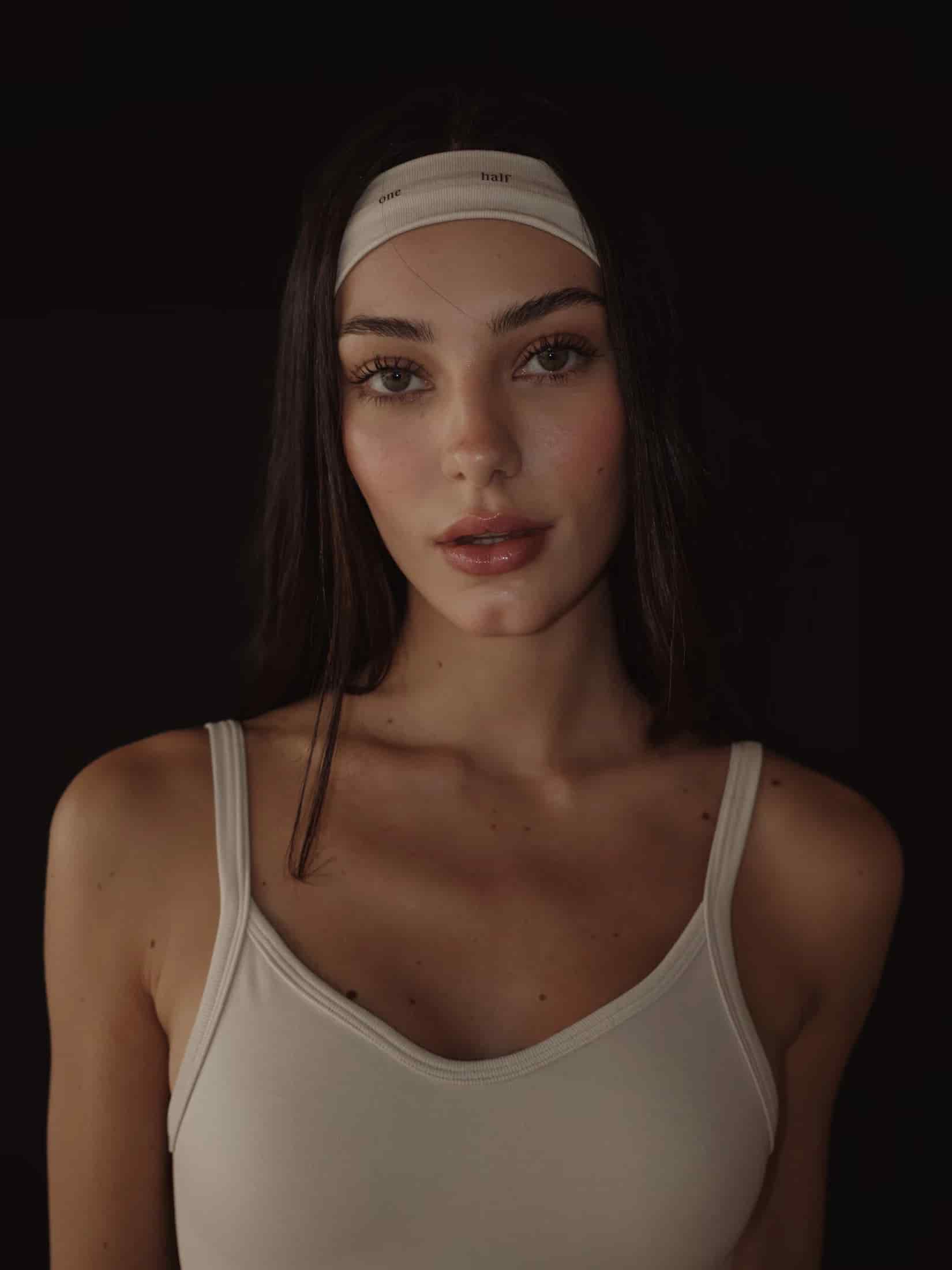 SEAMLESS HEADBAND - NATURAL - miniatura 1
