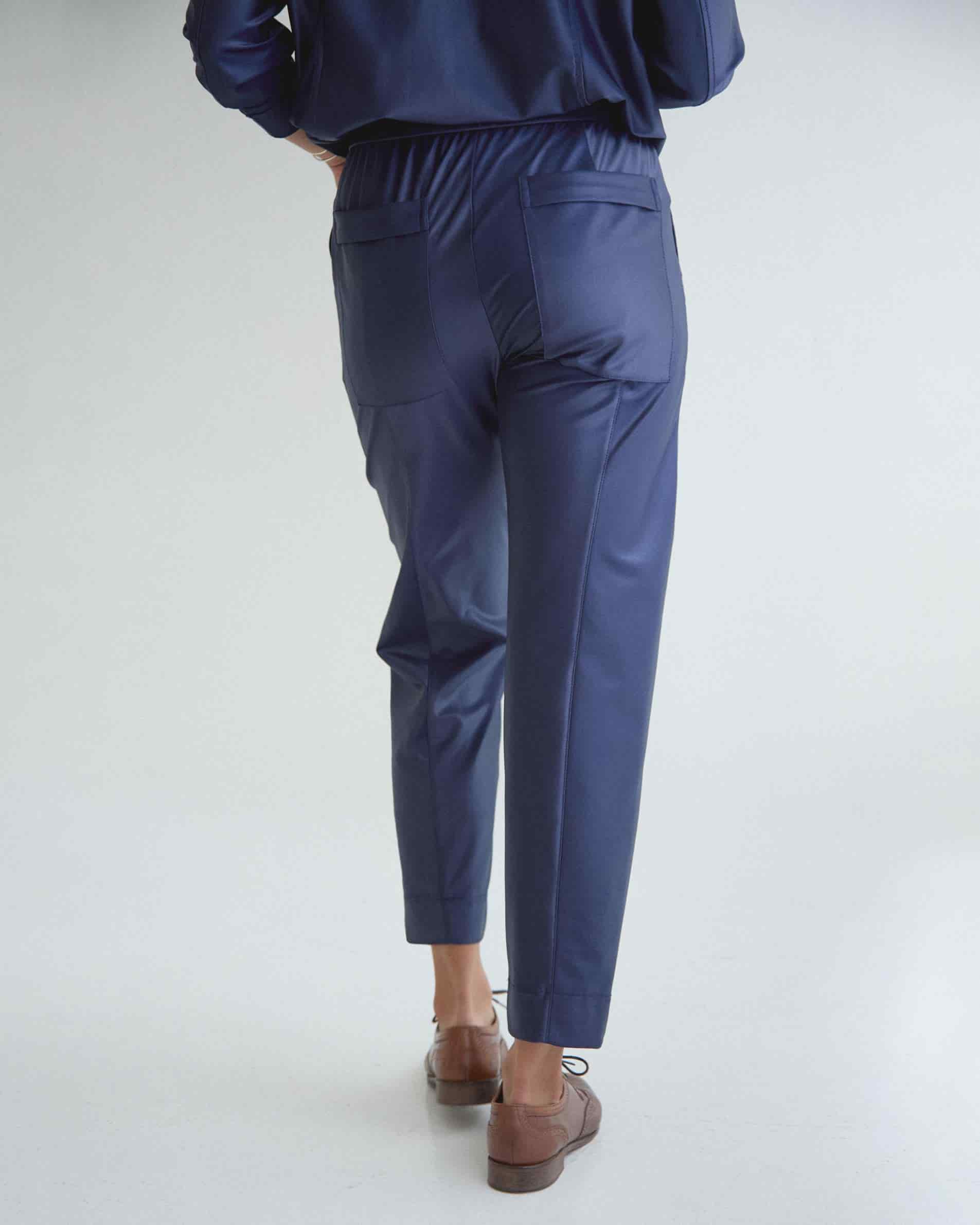 Pantalón Tech Azul Oscuro RELUCIDO - miniatura 5
