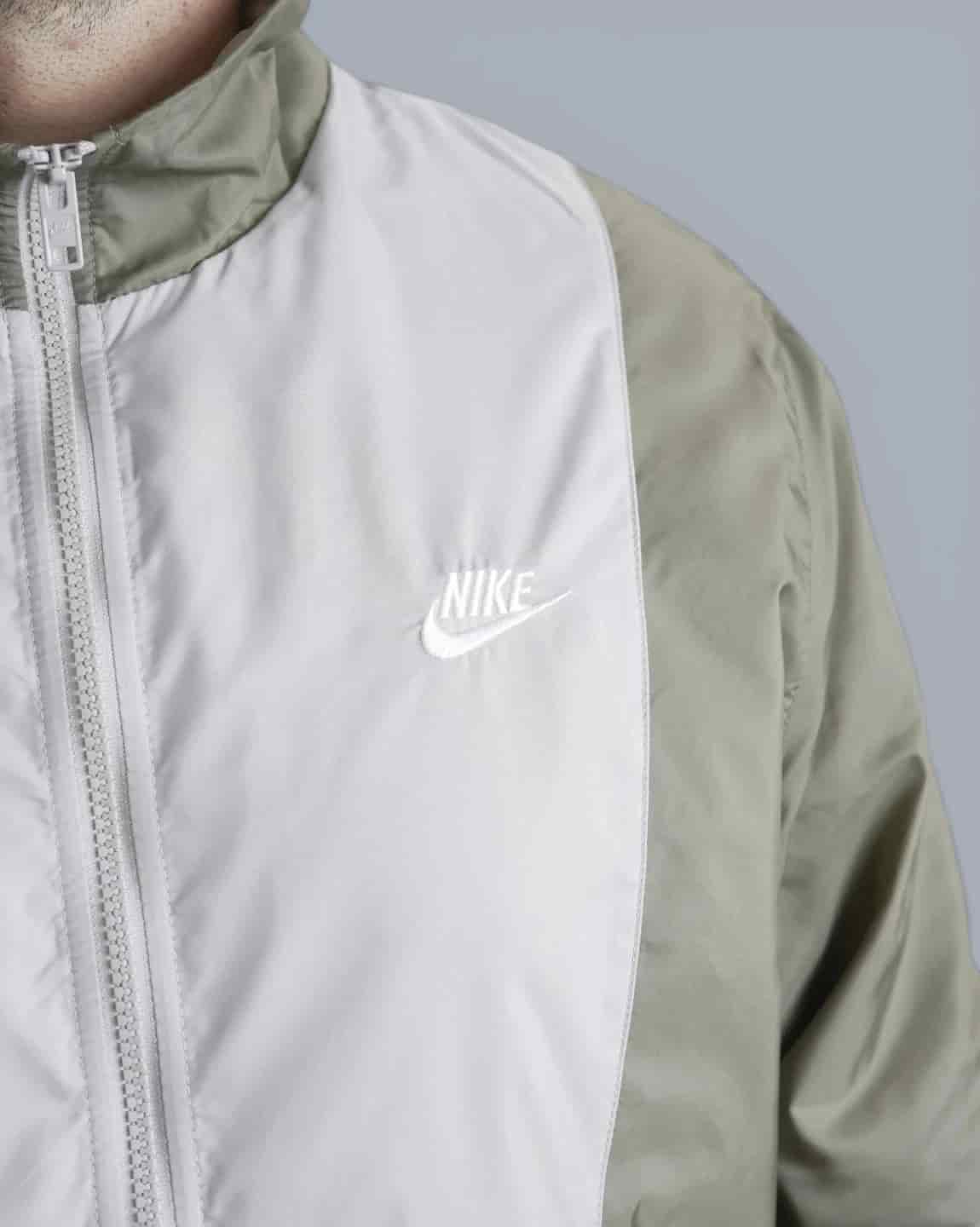 CONJUNTO CHAQUETA/SUDADERA VERDE NIKE - miniatura 4