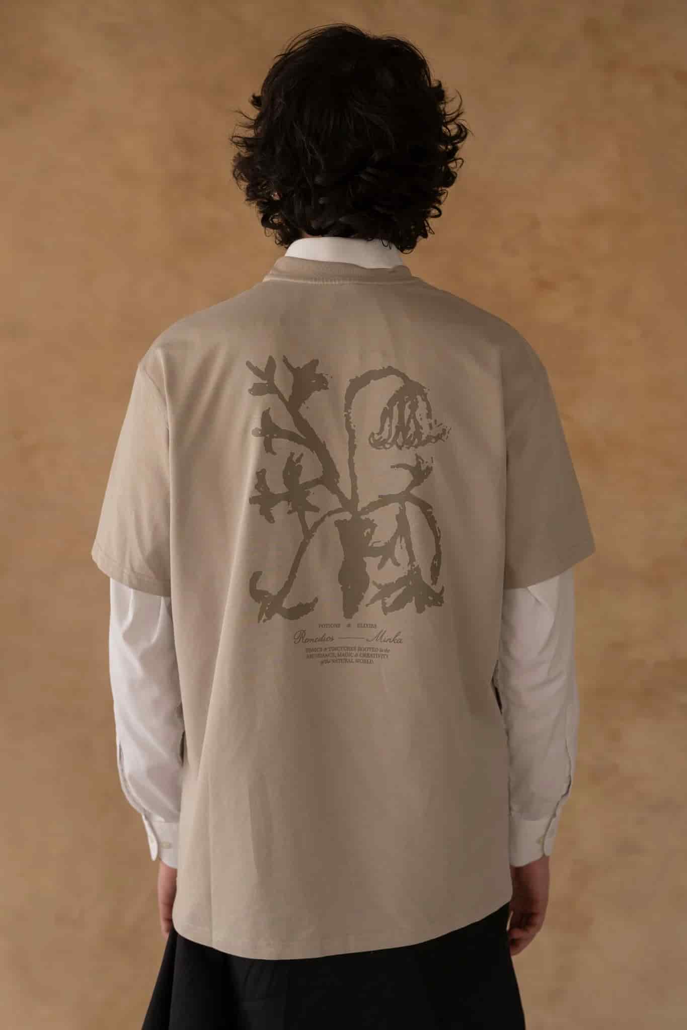 Camiseta Remedios gris claro - miniatura 6
