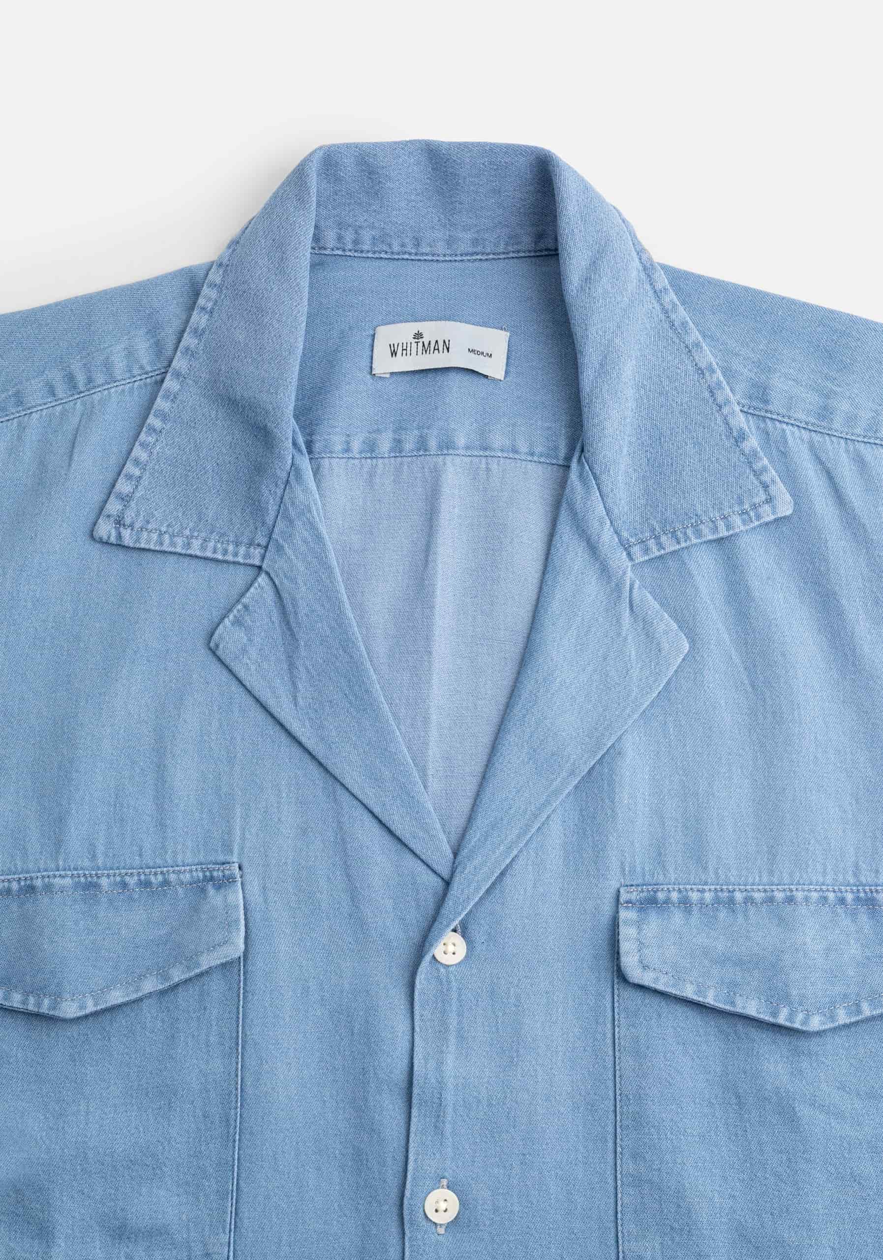 Camisa H Cubana Indigo Azul Med MC - miniatura 3