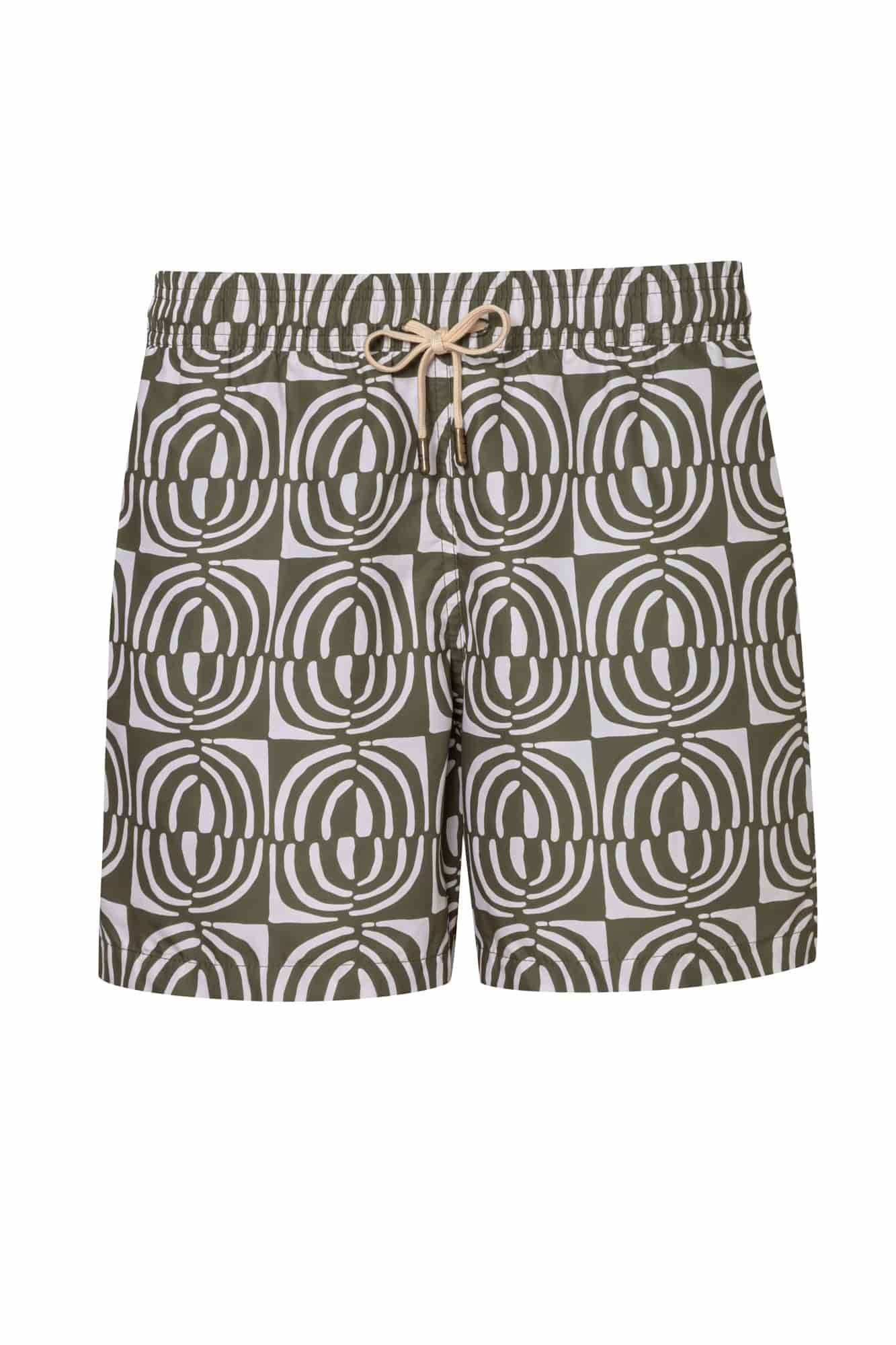 Pantaloneta de Baño Clásica Duna Olive - miniatura 1