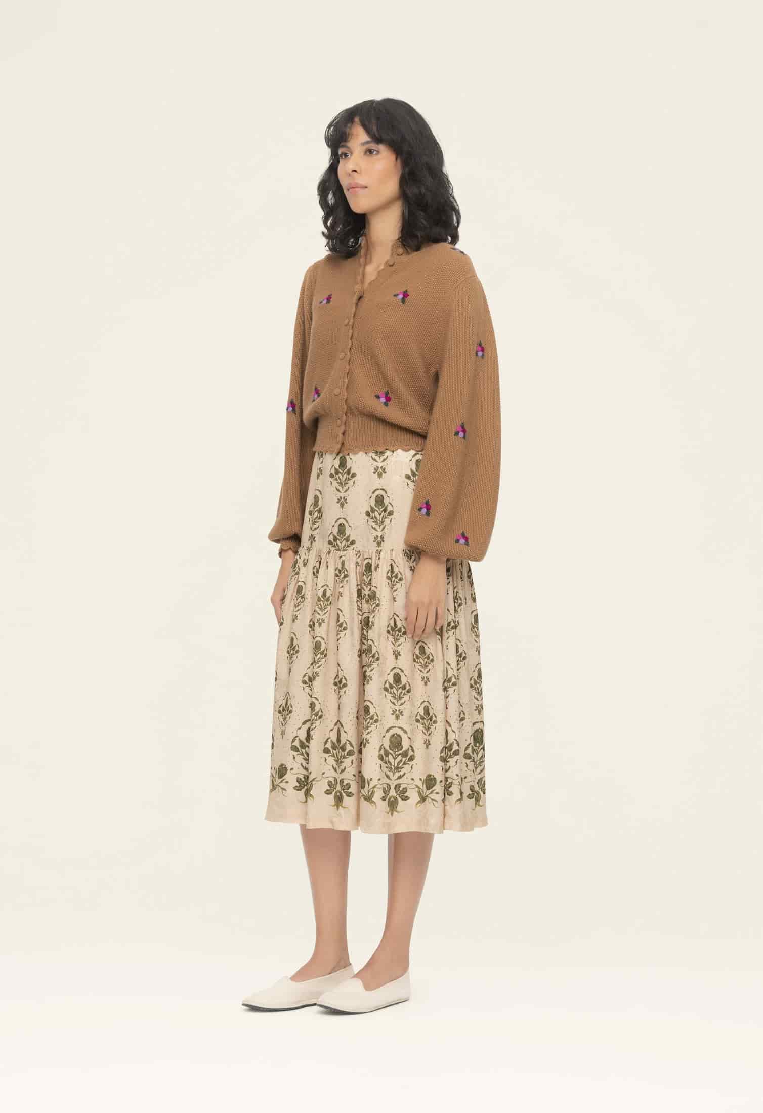 Pradera Brown Cardigan - miniatura 2