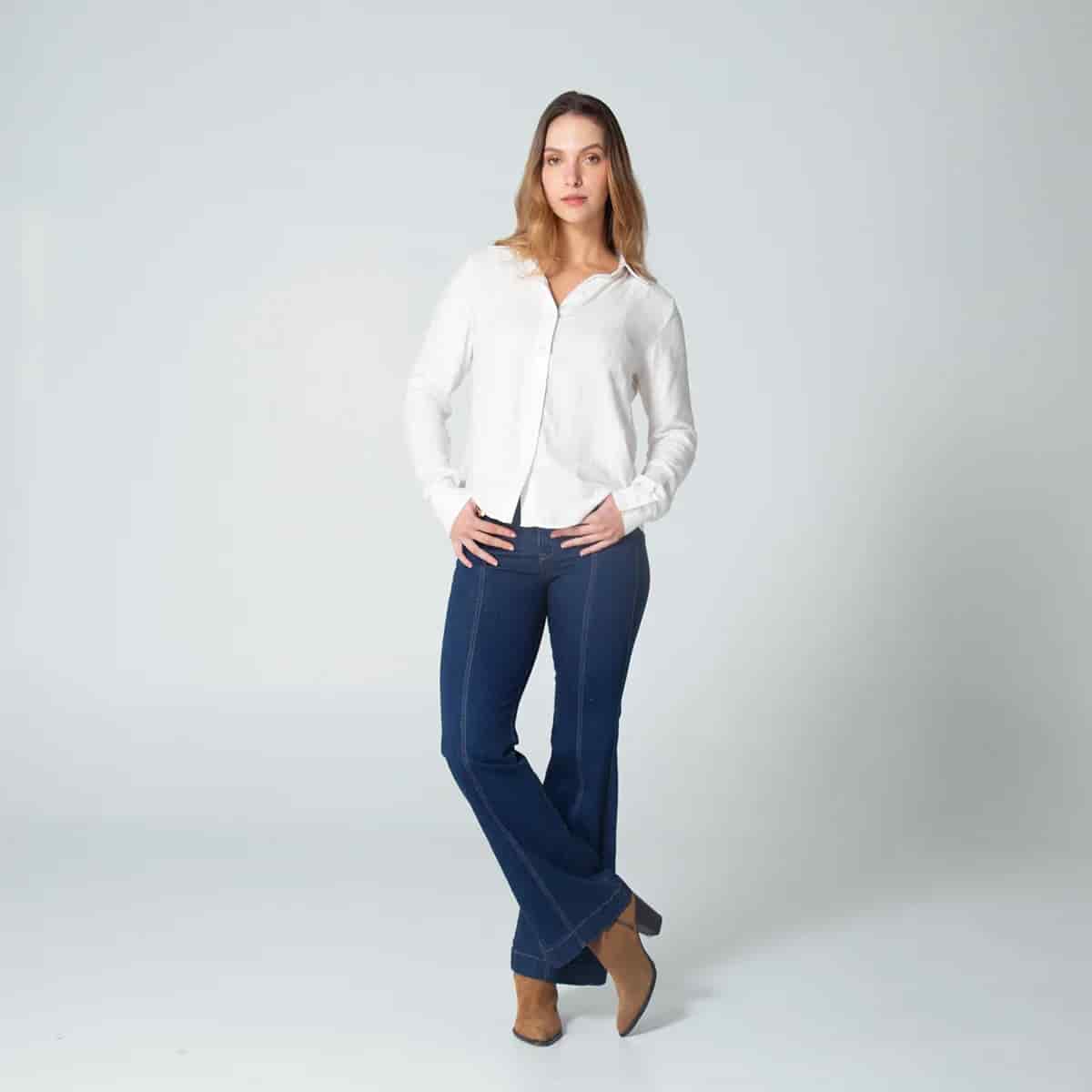Blusa Camisera Slim Indiry - miniatura 11