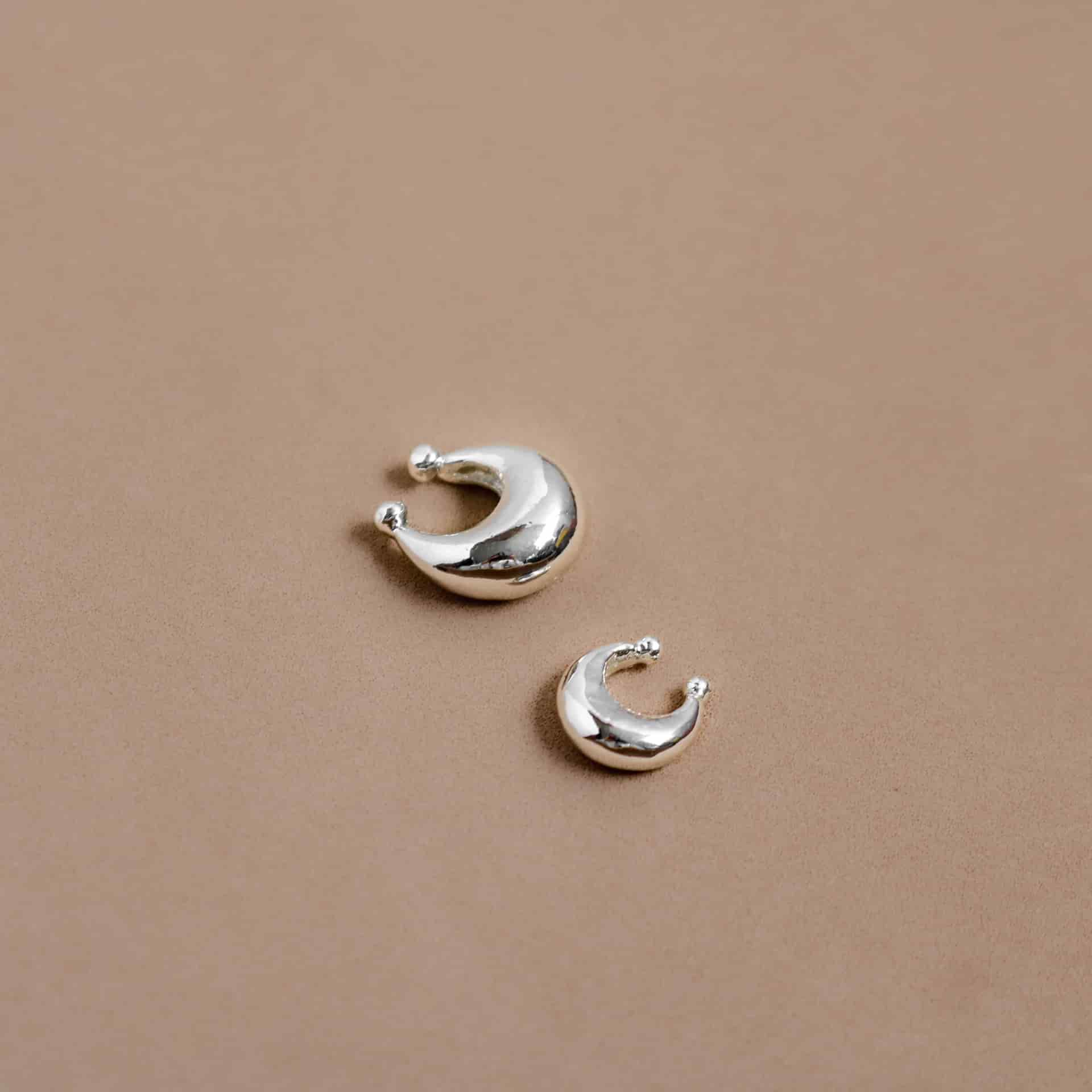 Mini Earcuff Icon | Plateado - miniatura 1