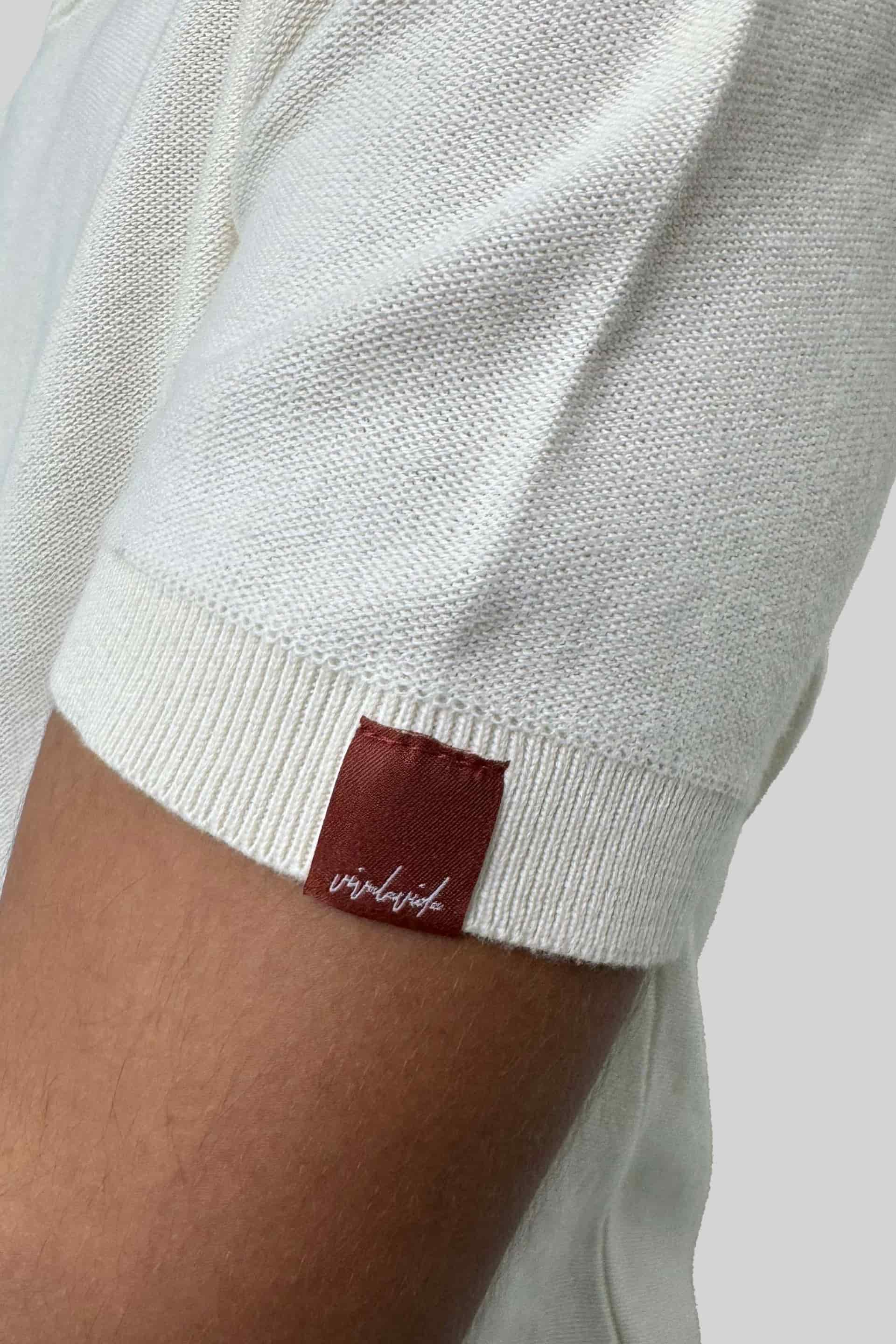 CREW NECK TEJIDA OFF WHITE - miniatura 3