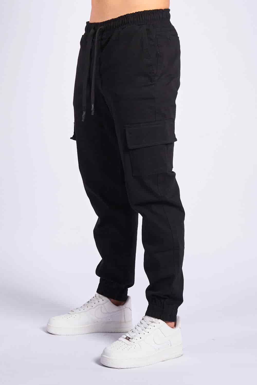 Cargo jogger Negro - miniatura 6