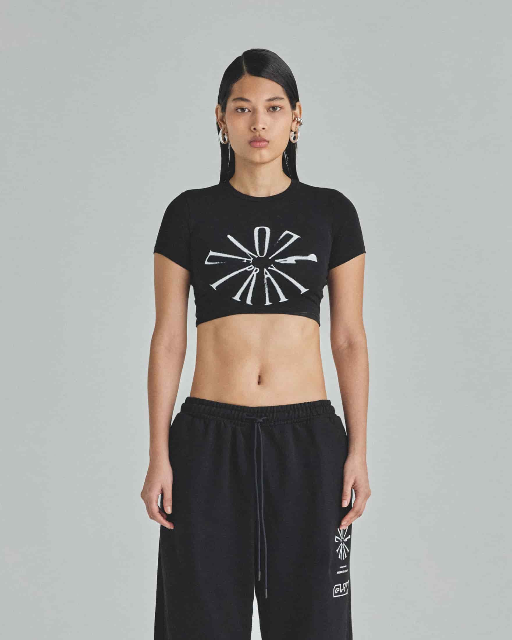 Spring Pray 4 Love Baby Tee Black - miniatura 2