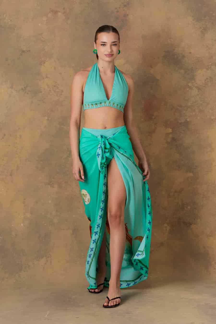 Women's top marea turquoise - miniatura 8