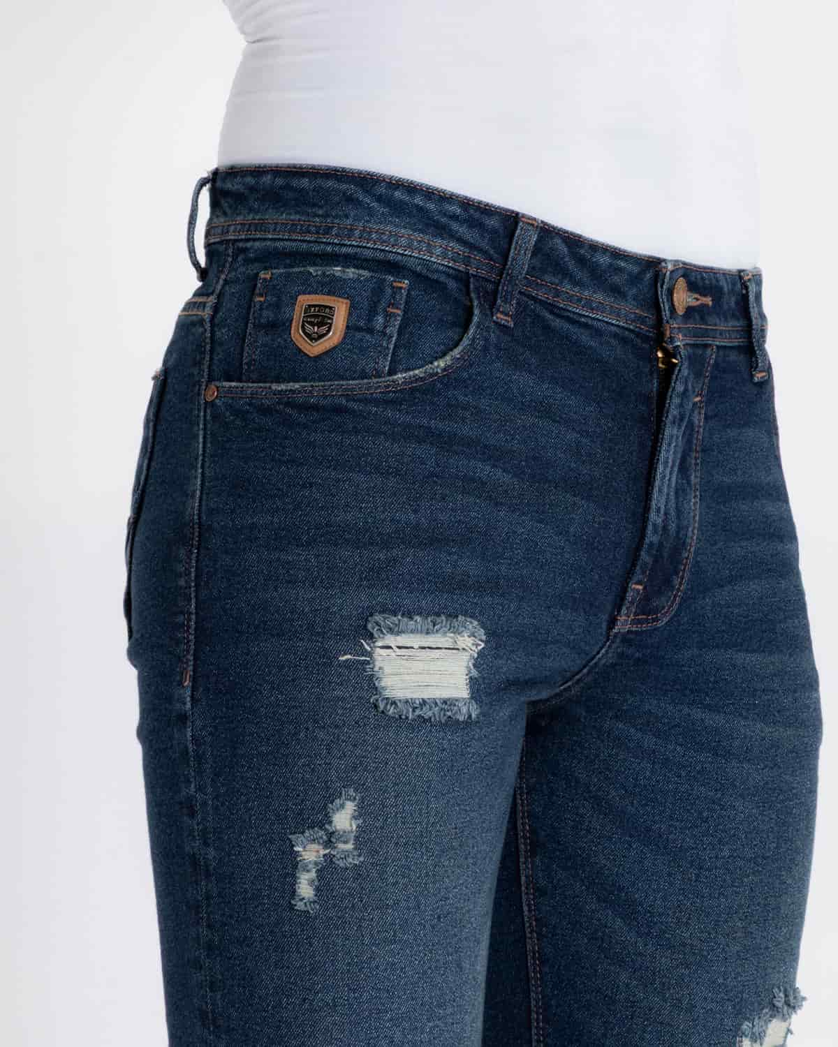 Jean slim tono oscuro para hombre - miniatura 4