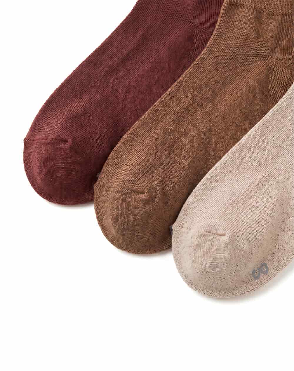 3 pares de medias tobilleras surtido mujer - miniatura 3