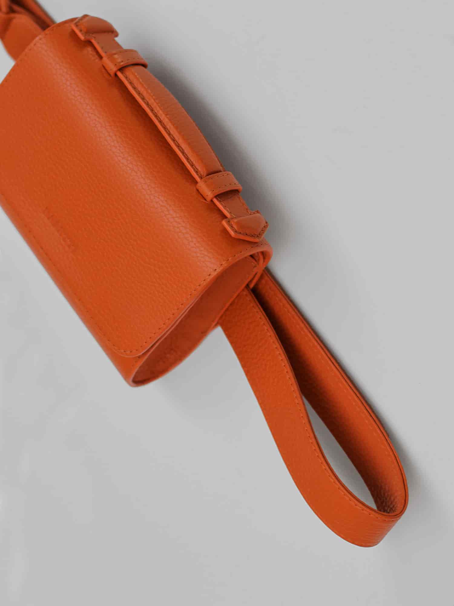 Canvas Belt bag - Orange (3 in 1 convertible) - miniatura 5
