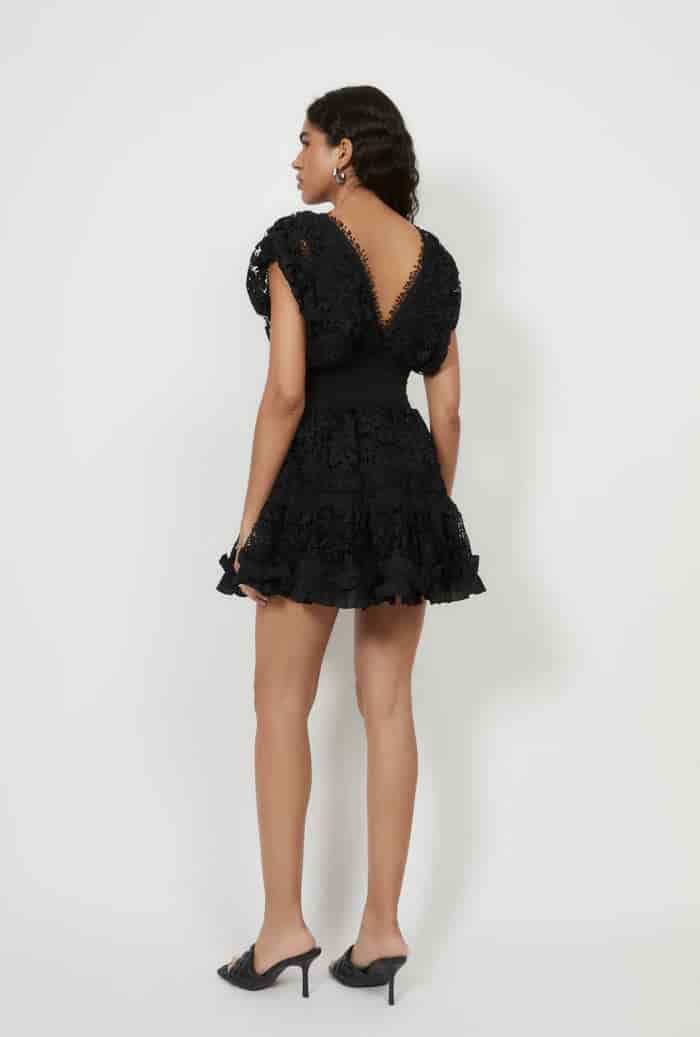 MORANA DRESS BLACK - miniatura 4