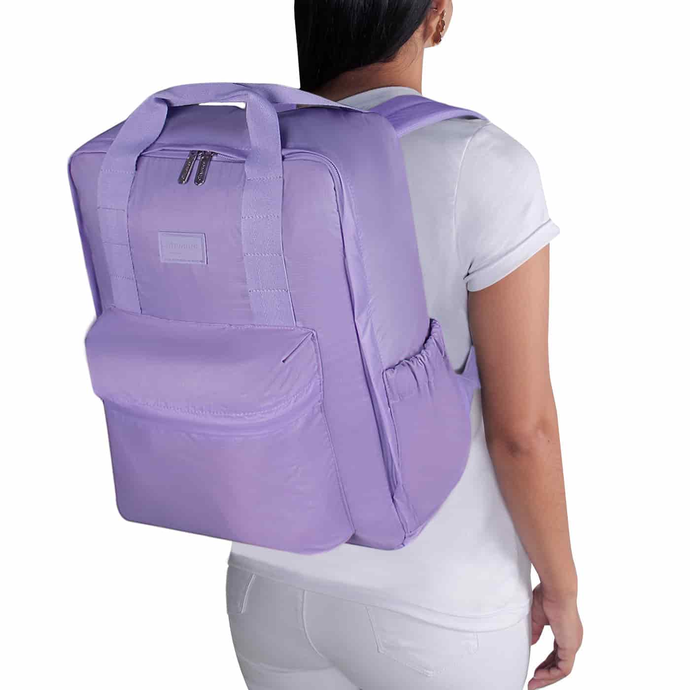 Morral Plegable Active Citybags Lila Ligero y Resistente - miniatura 3