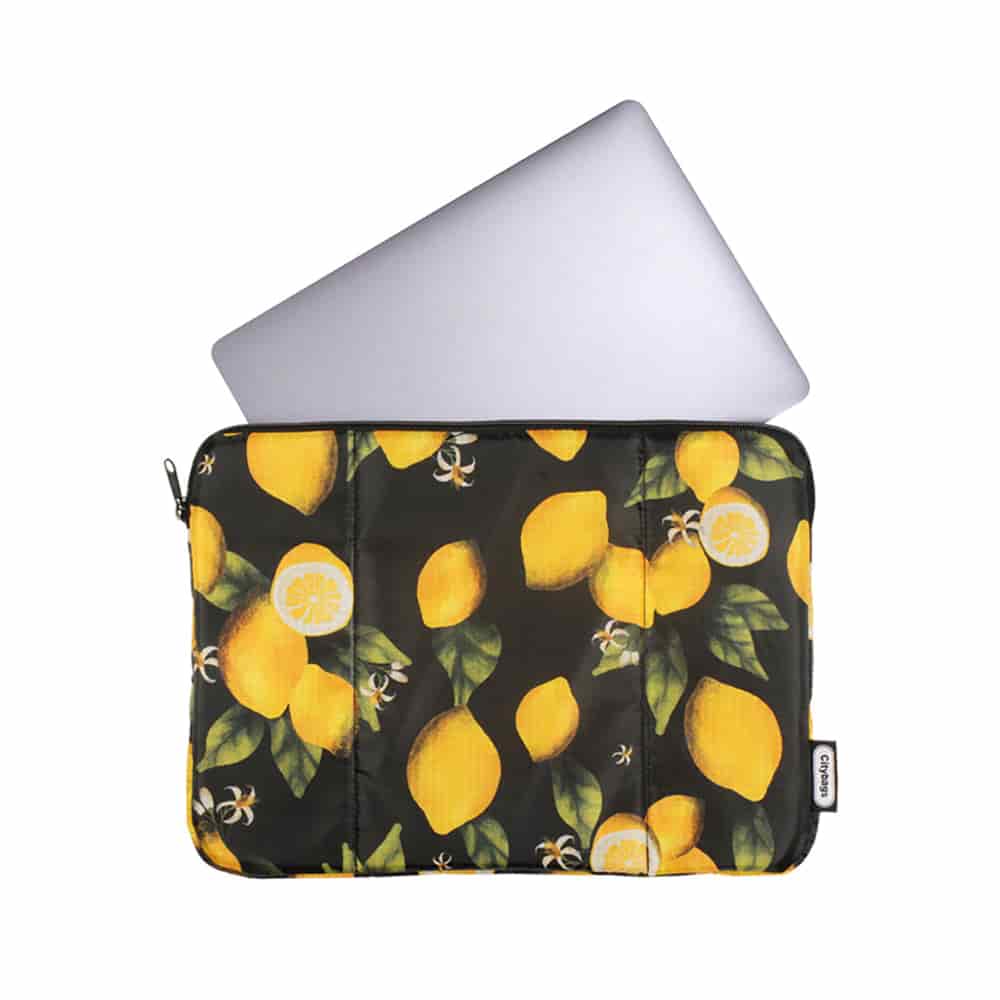 Estuche Laptop Pequeño Estampado Tahiti Citybags Multicolor 33x23x2 - miniatura 1
