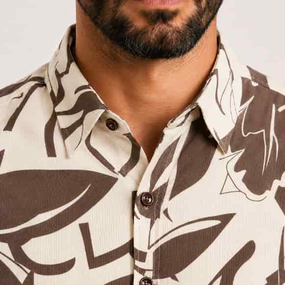 CAMISA MC 75% VISCOSA 25% ALGODON HOMBRE - miniatura 4