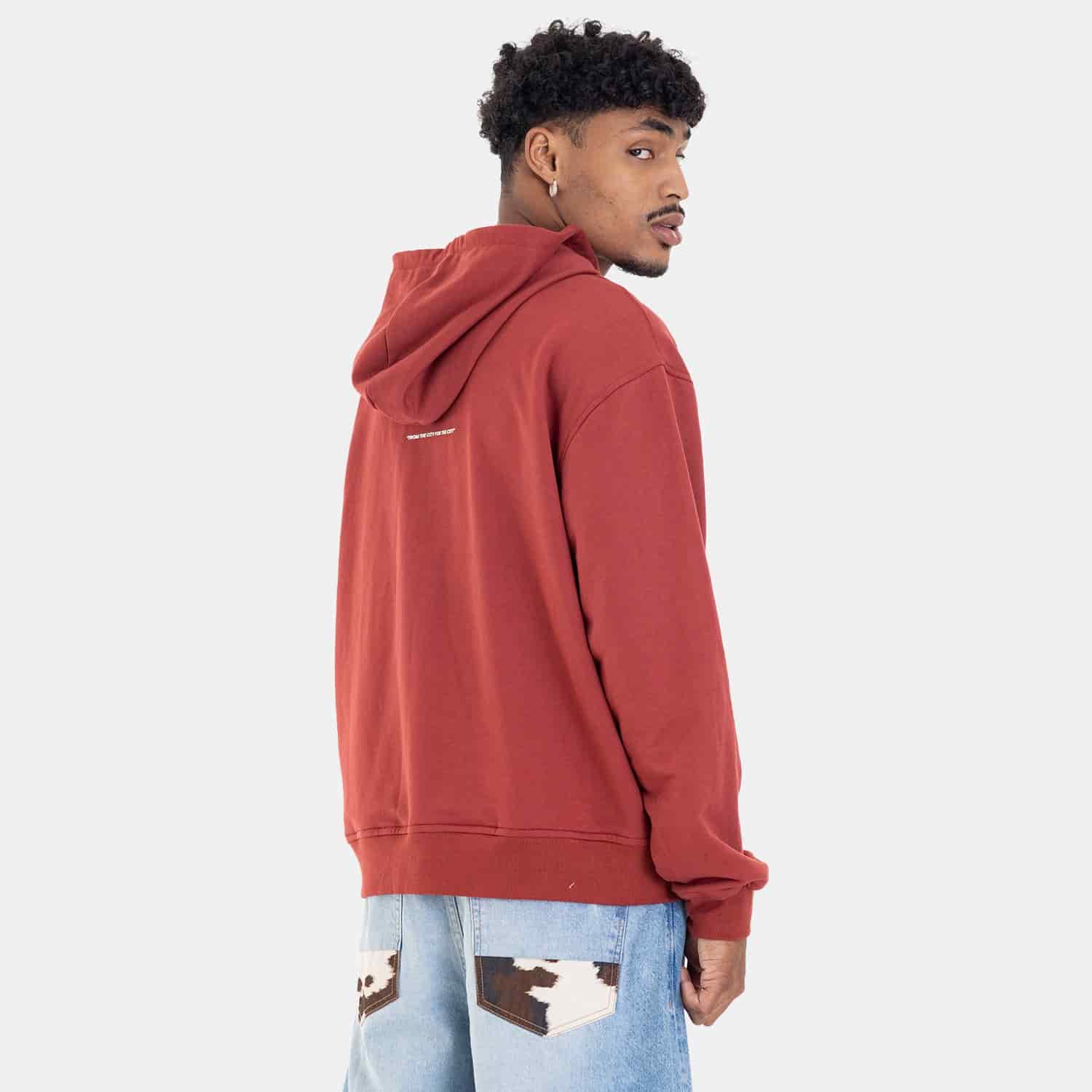 Zip Hoodie Regular Fit Red - miniatura 12