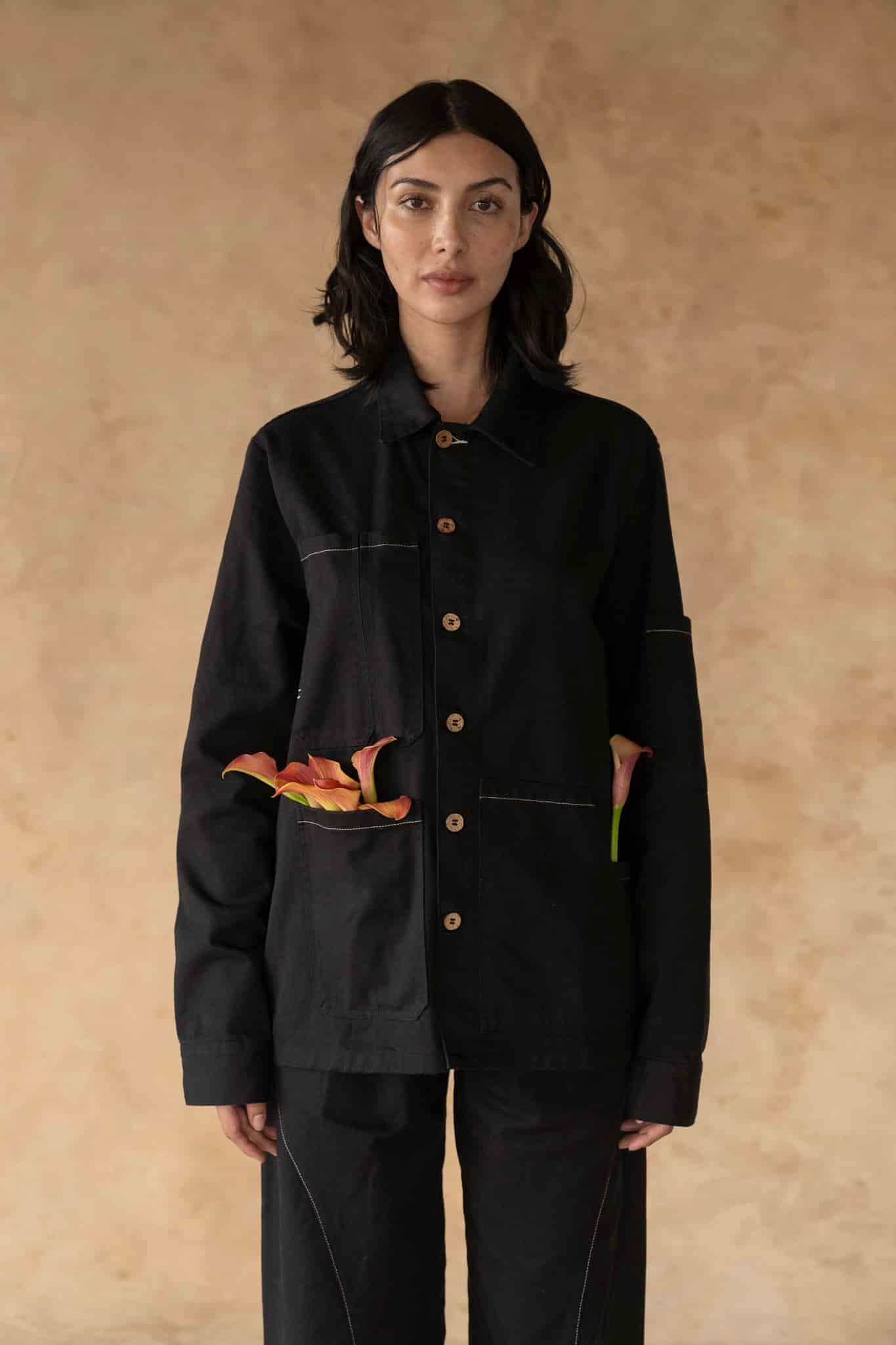 Chaqueta equilibrio negro - miniatura 2