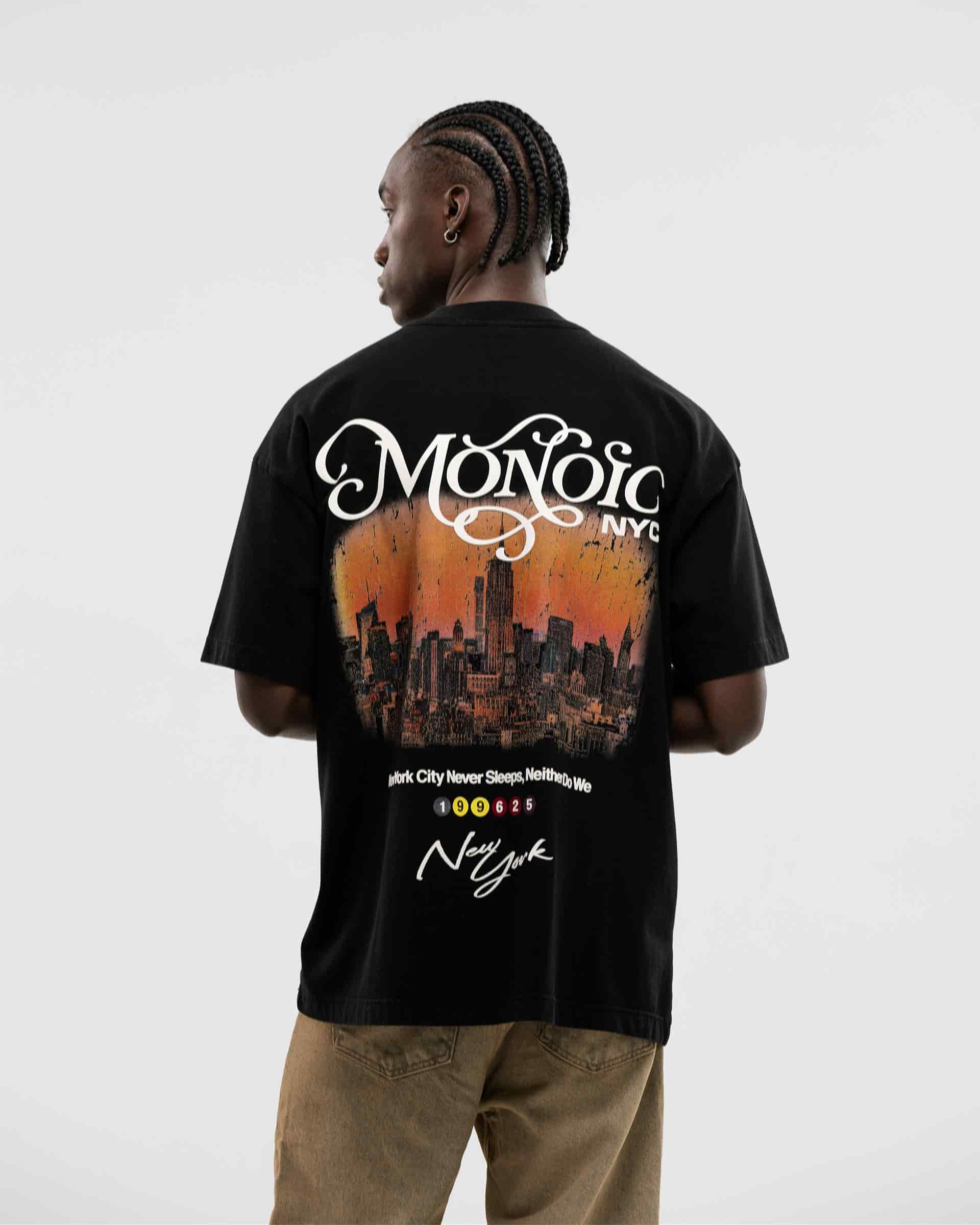 Camiseta Metro - Negro Oscuro - miniatura 2