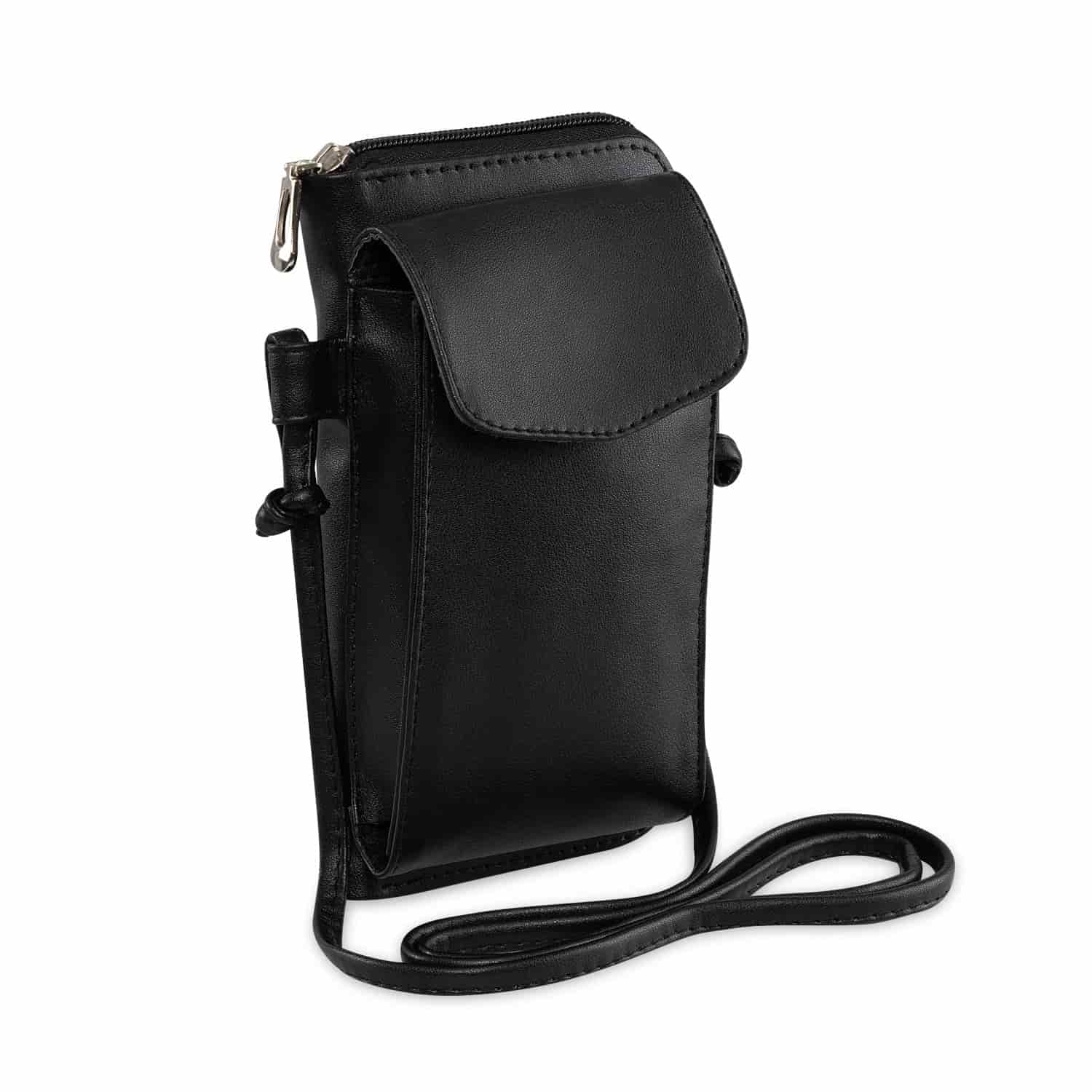 Portacelular Megan Negro Croydon Para Mujer - miniatura 1