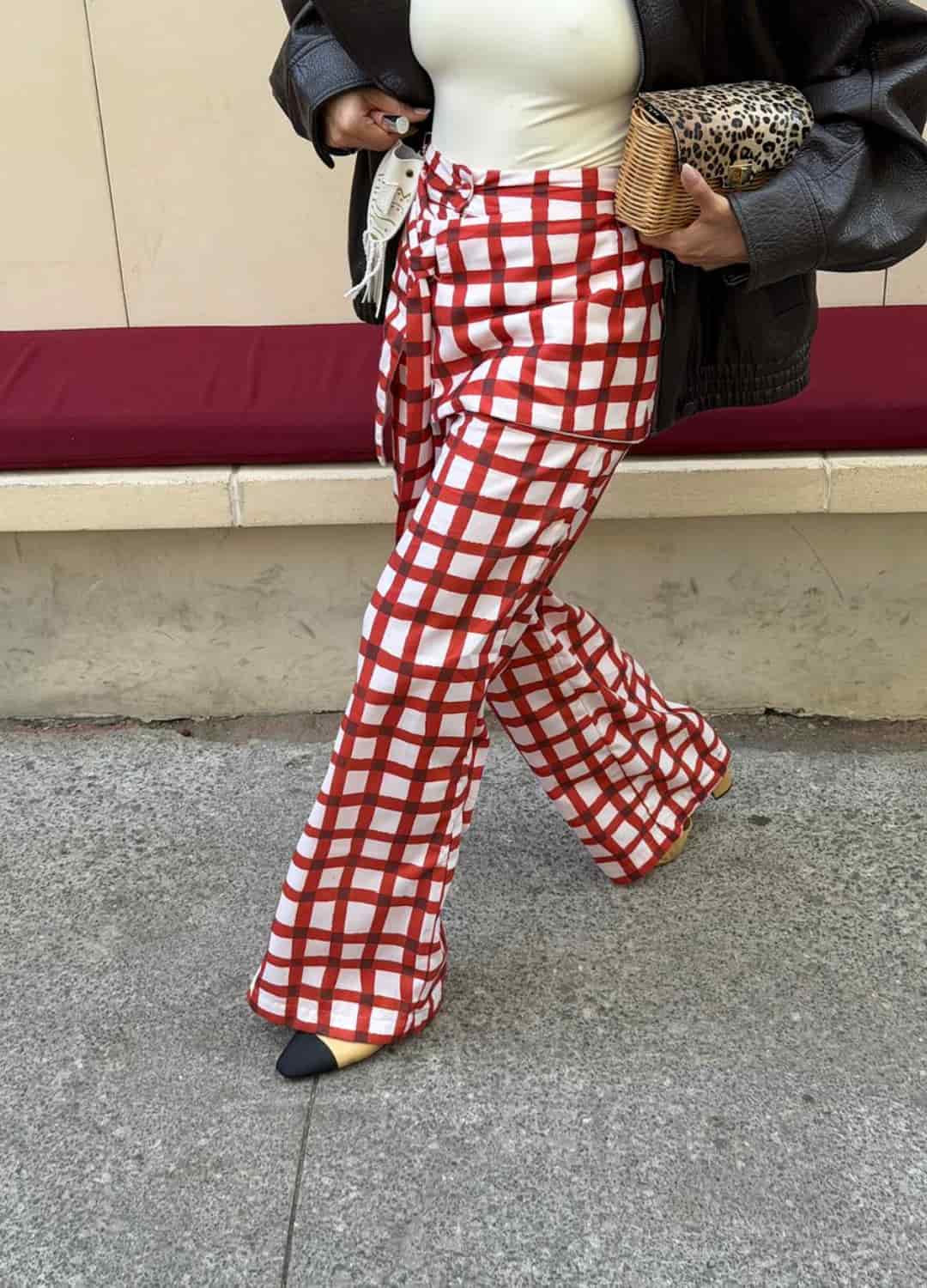 Pantalón Fonda Rojo + Sobrepuesto Fonda Rojo - miniatura 1