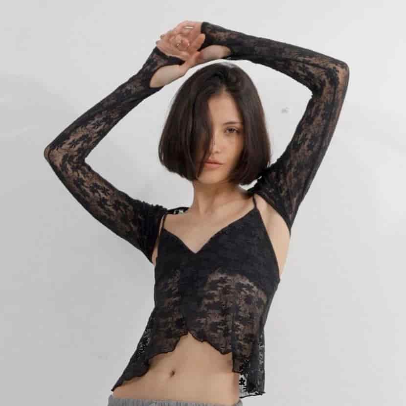 INARA LACE TOP - miniatura 7