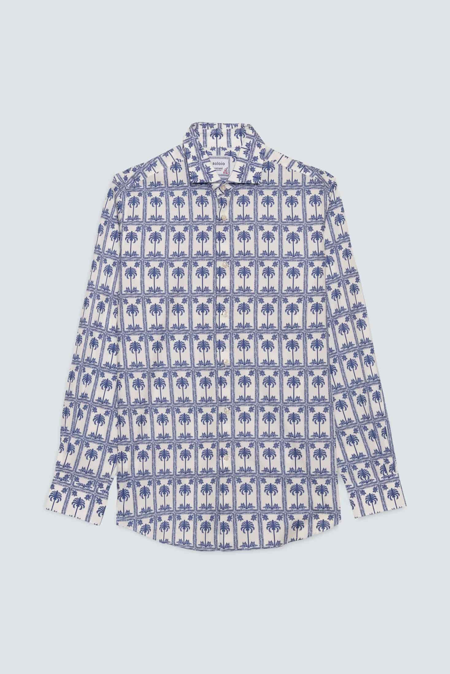 Men's cotton shirt jeans nurata - miniatura 1