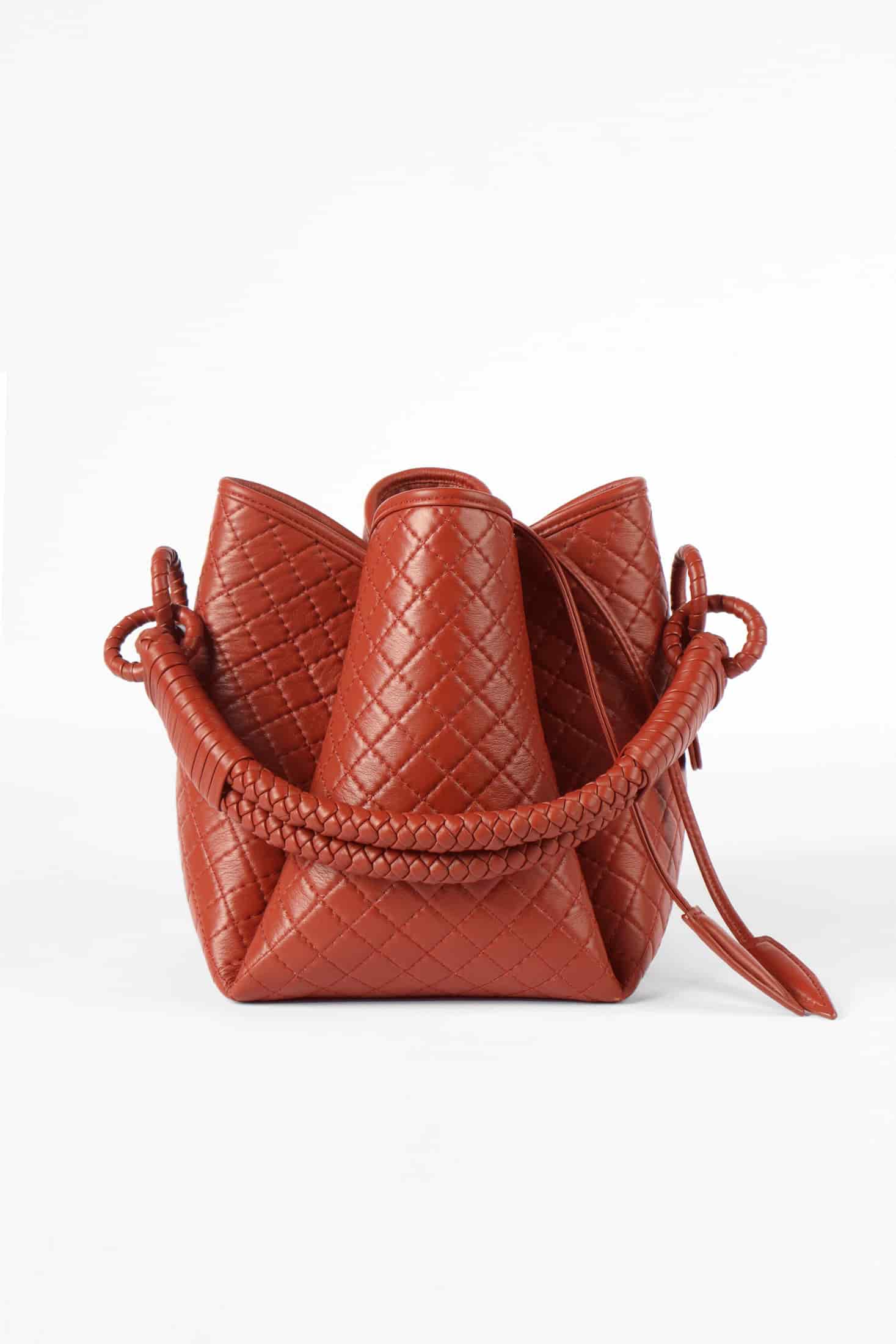Tulip Bucket Bag, Brick - miniatura 1