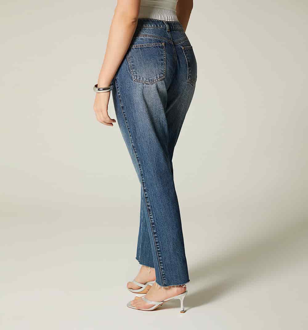 Jean girlfriend doble pretina - miniatura 4
