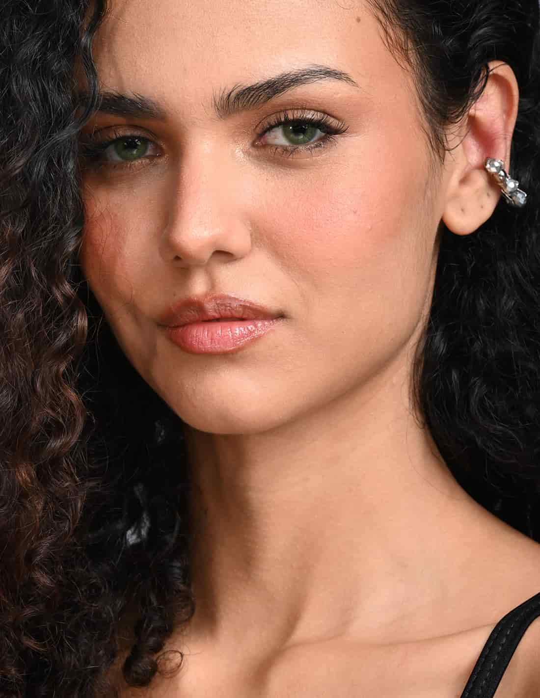 Ear Cuff Coil Murano Silver - miniatura 1