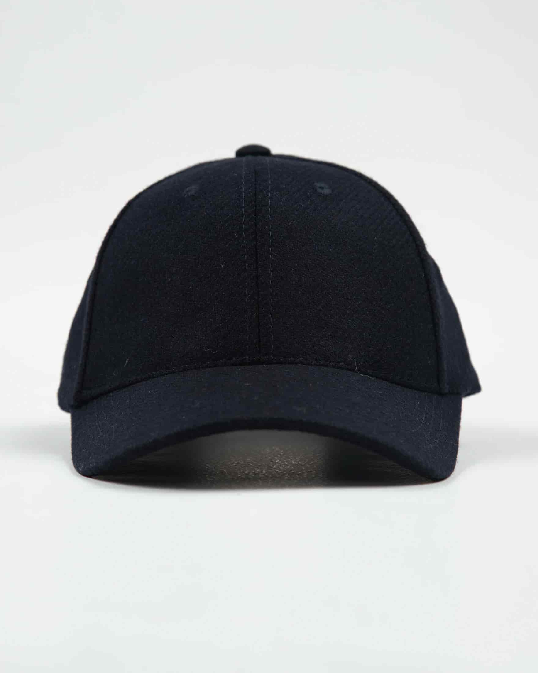 Gorra Baseball Lana Cashmere Azul Oscuro - miniatura 2